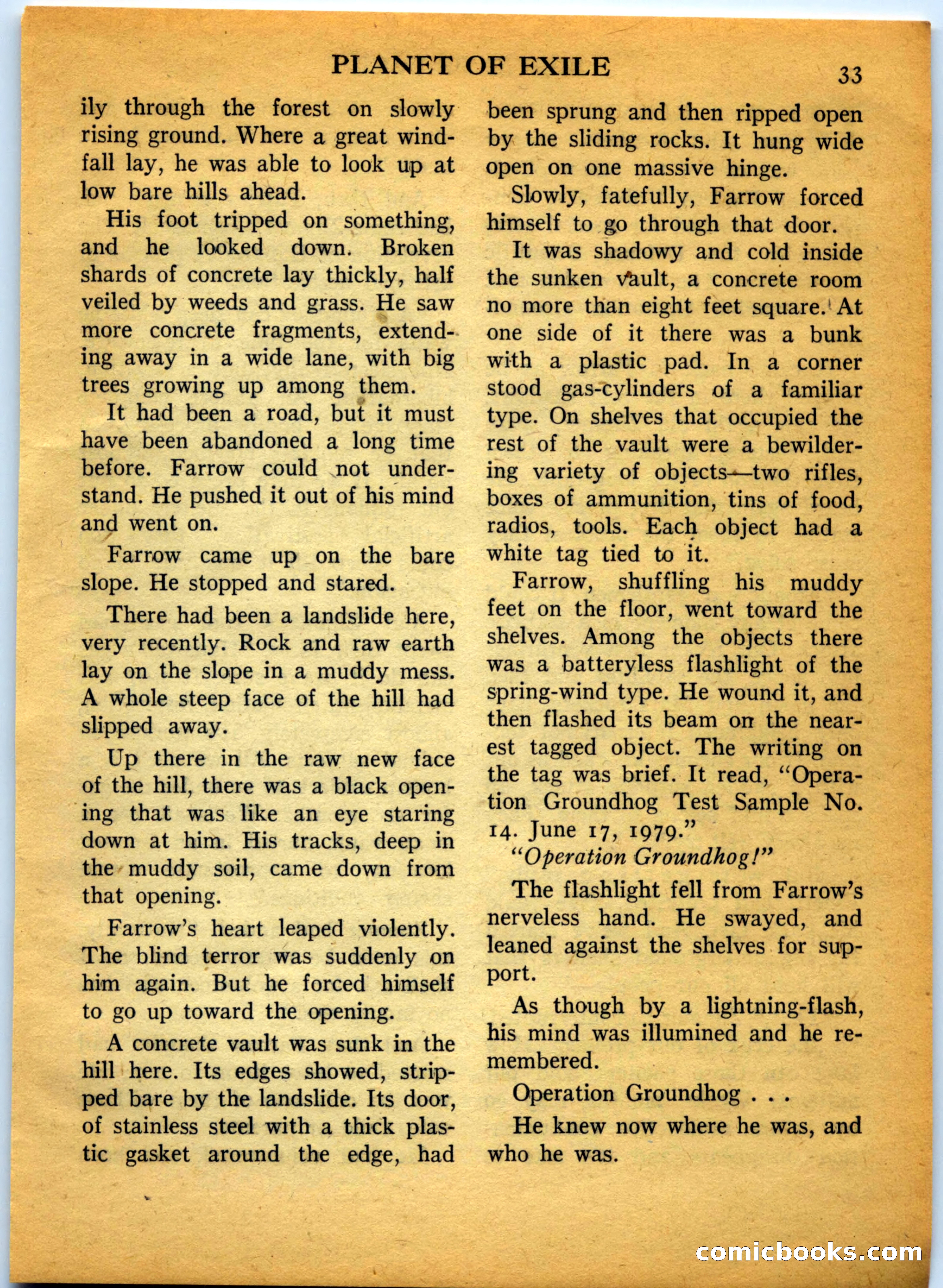 Space Travel, July 1958 — page 33 of 132