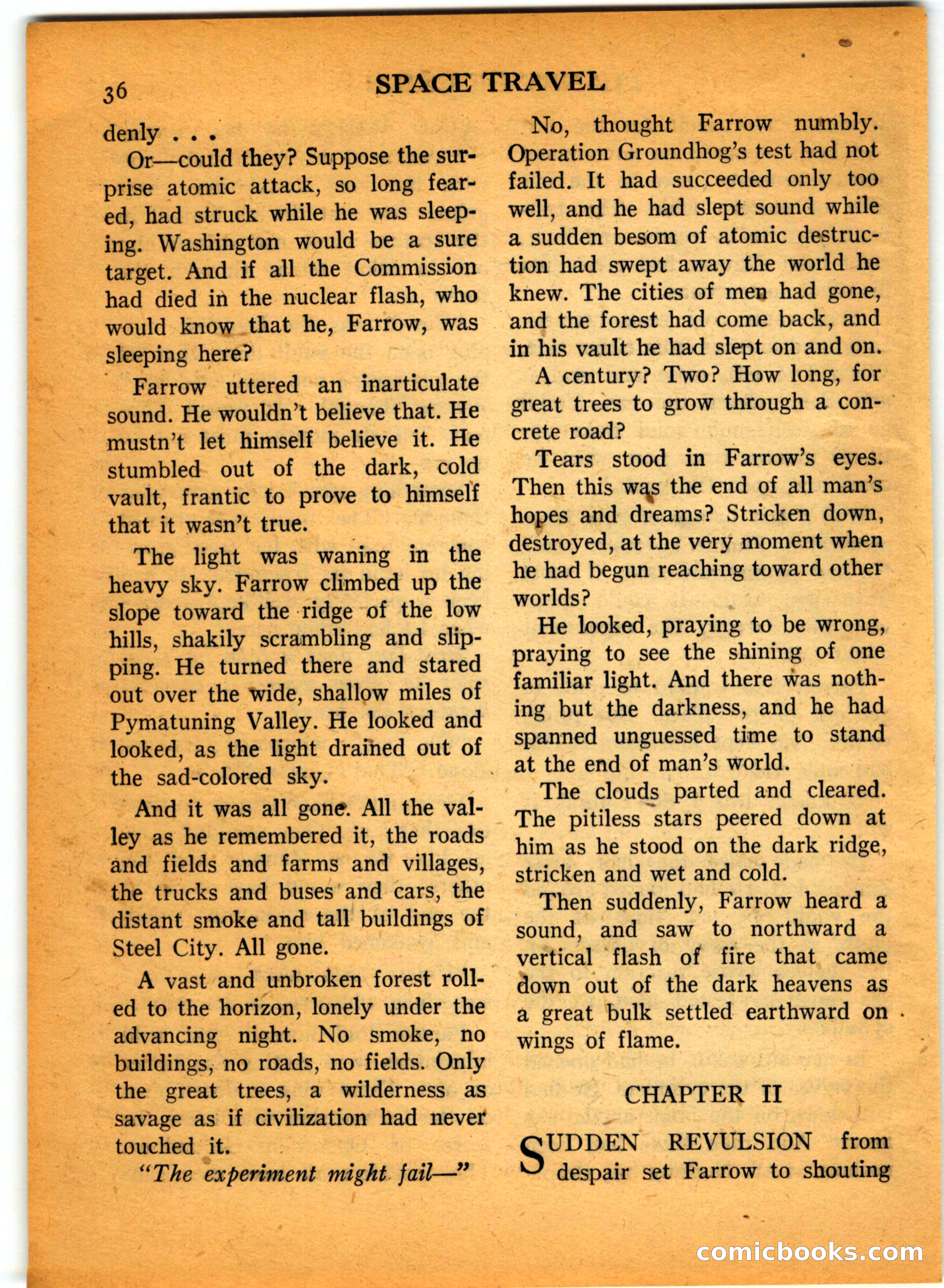 Space Travel, July 1958 — page 36 of 132