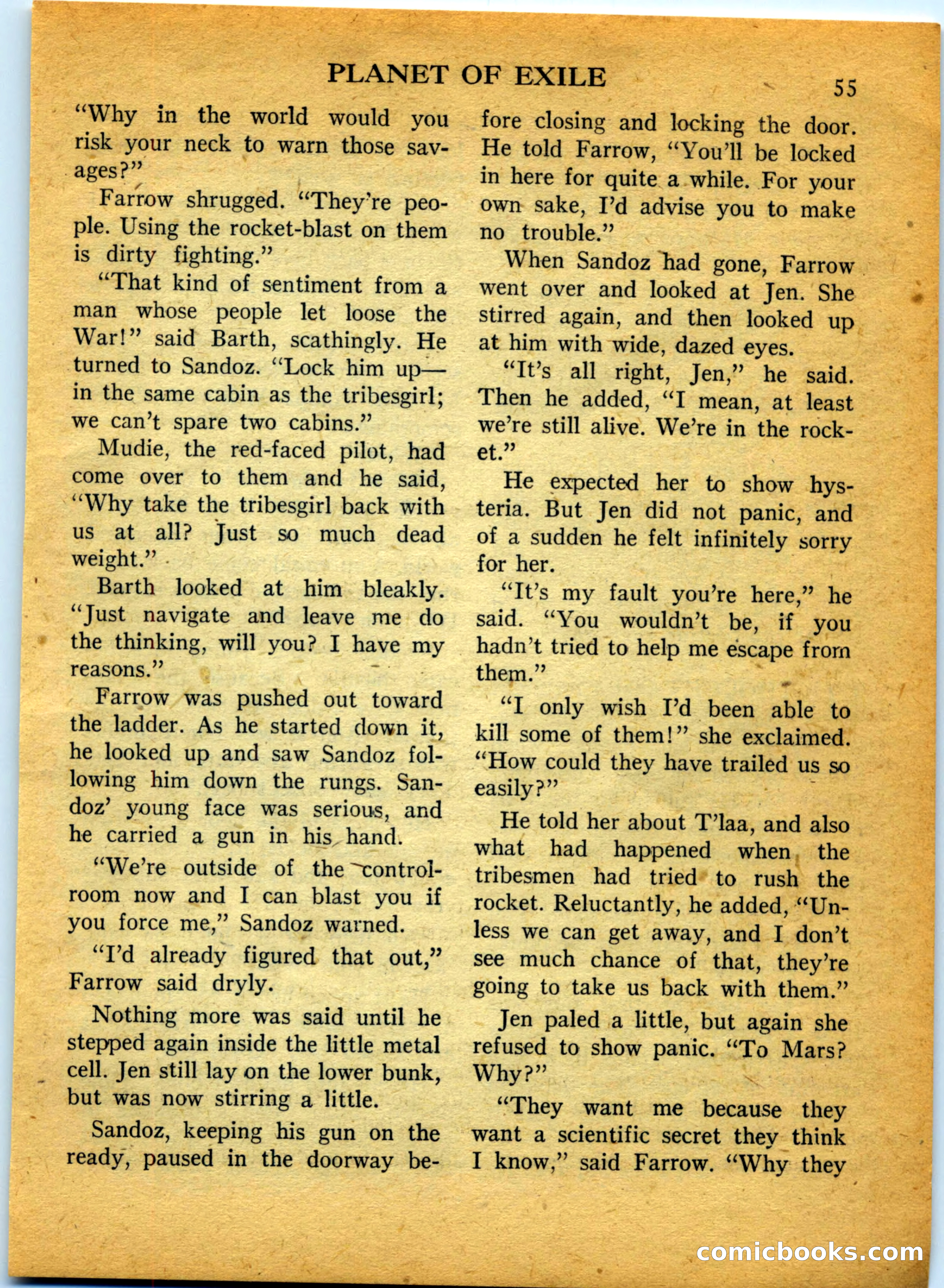 Space Travel, July 1958 — page 55 of 132
