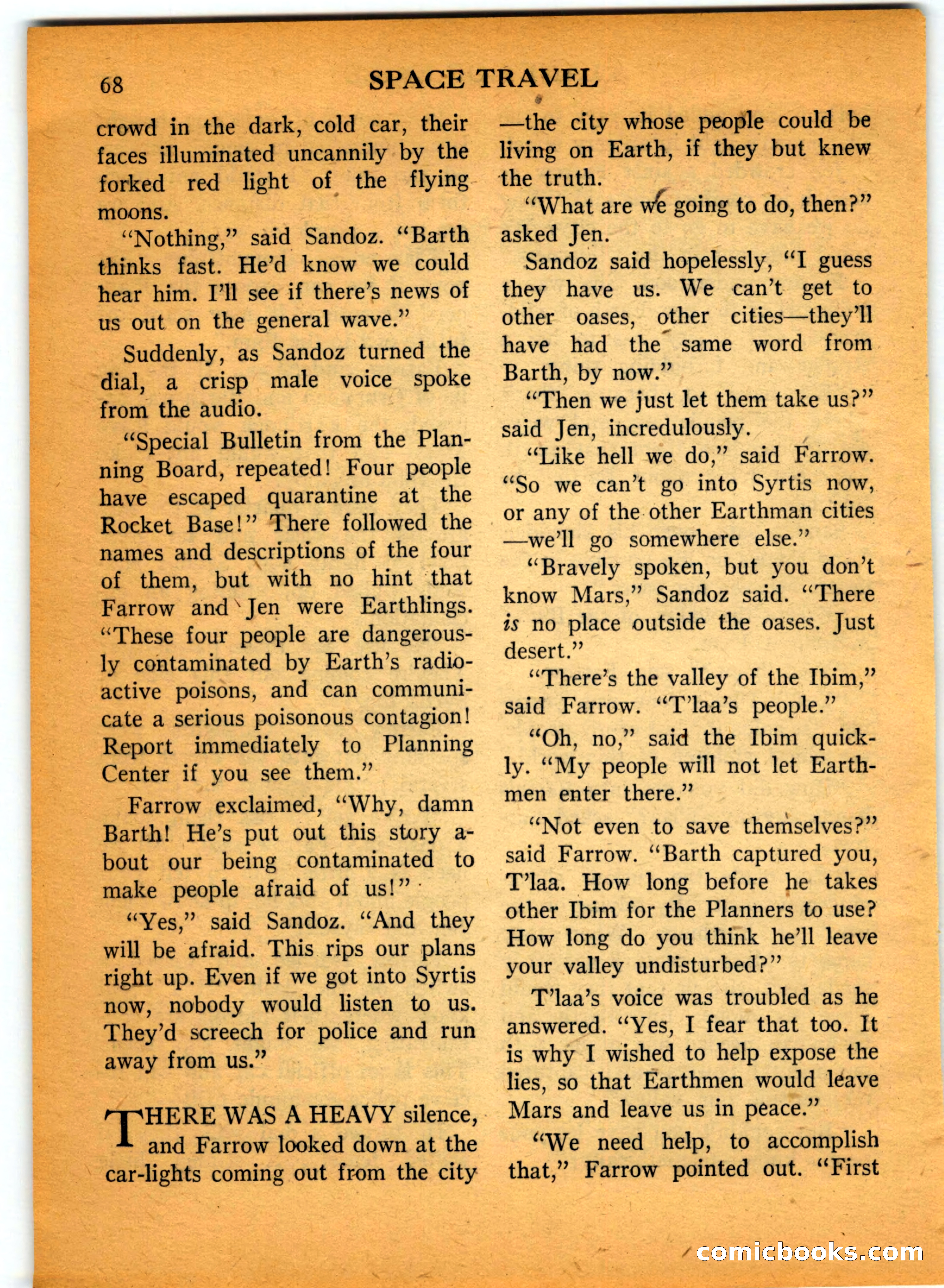 Space Travel, July 1958 — page 68 of 132