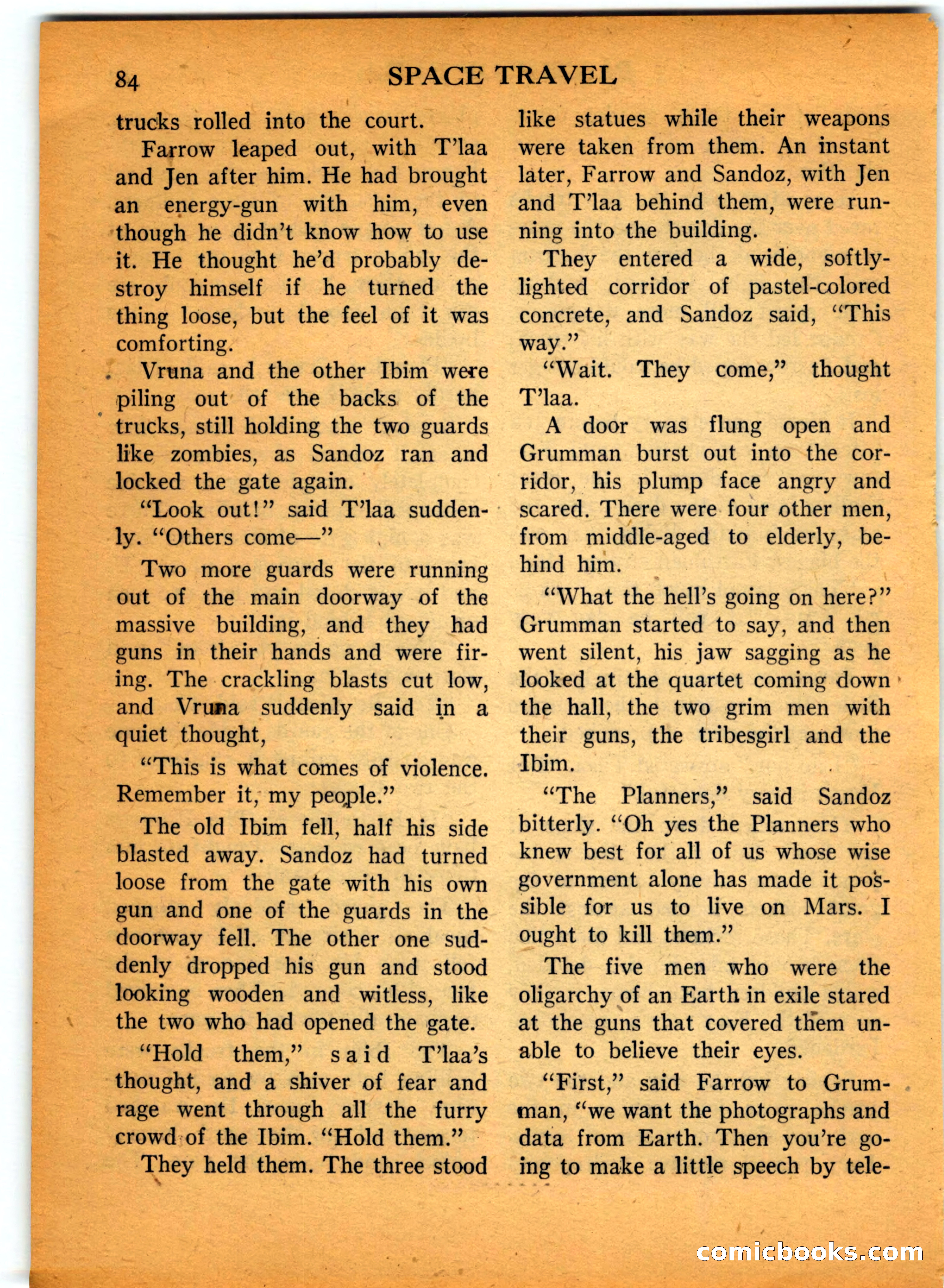 Space Travel, July 1958 — page 84 of 132