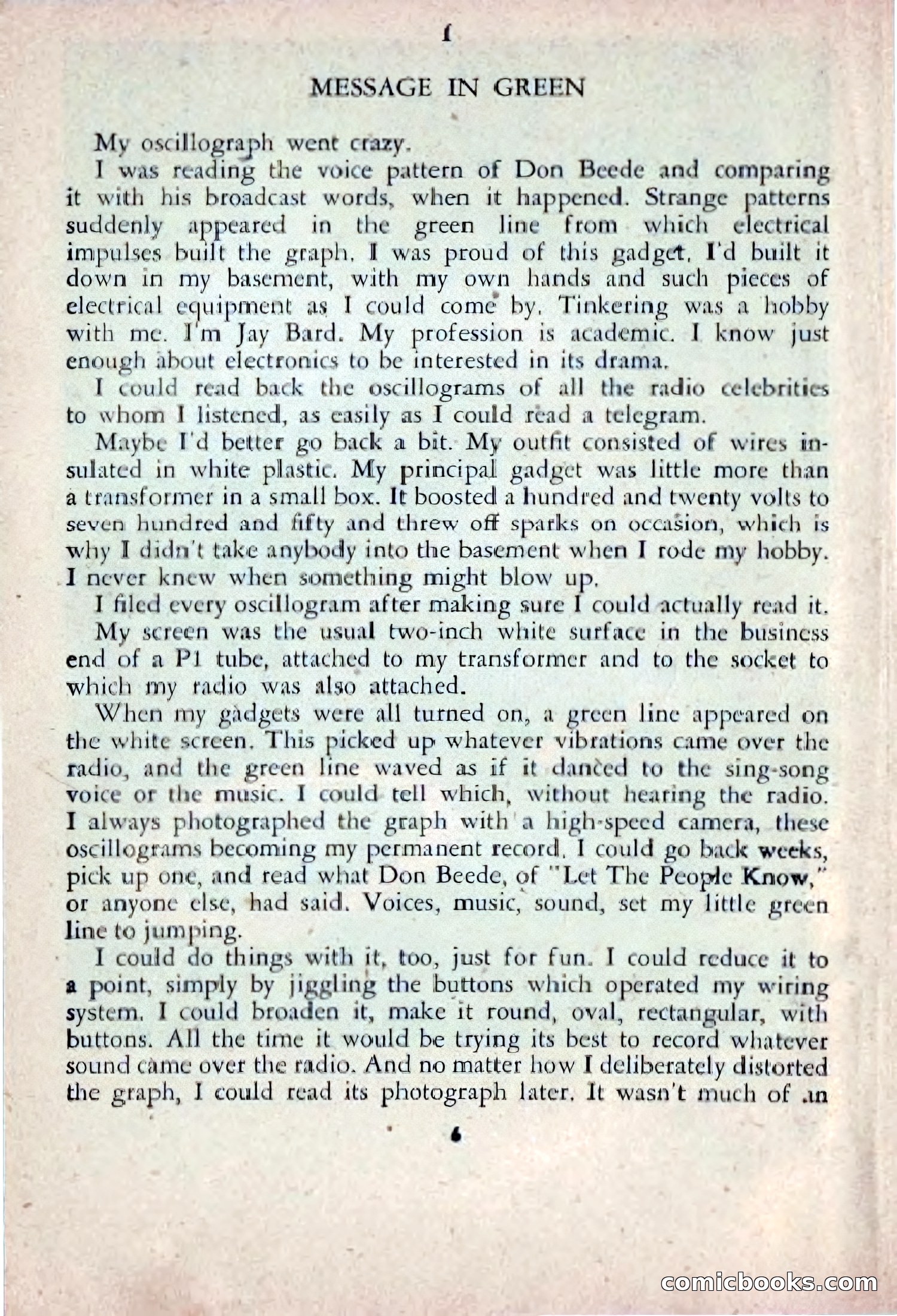 Spaceway, December 1953 — page 6 of 164