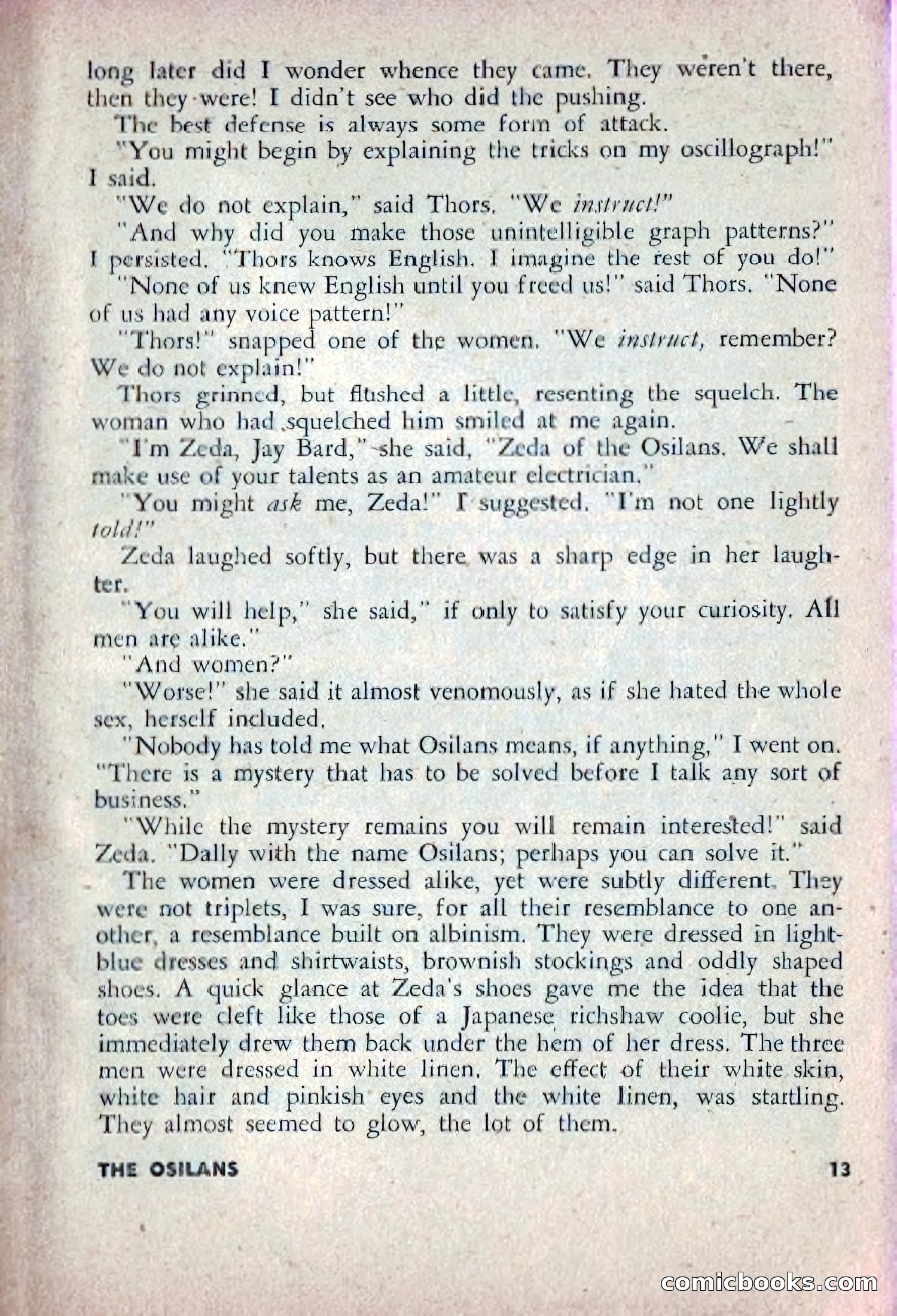Spaceway, December 1953 — page 13 of 164