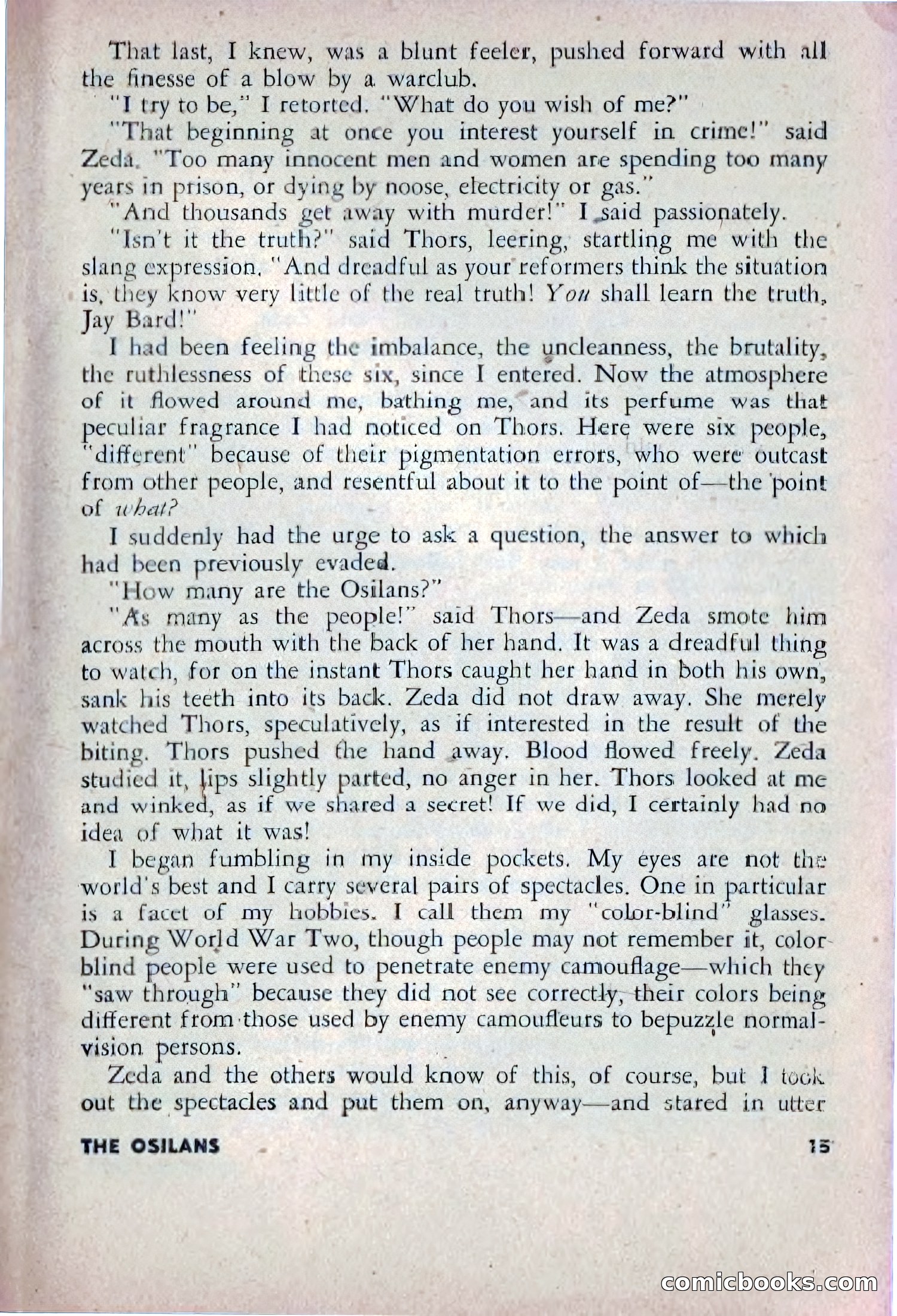Spaceway, December 1953 — page 15 of 164