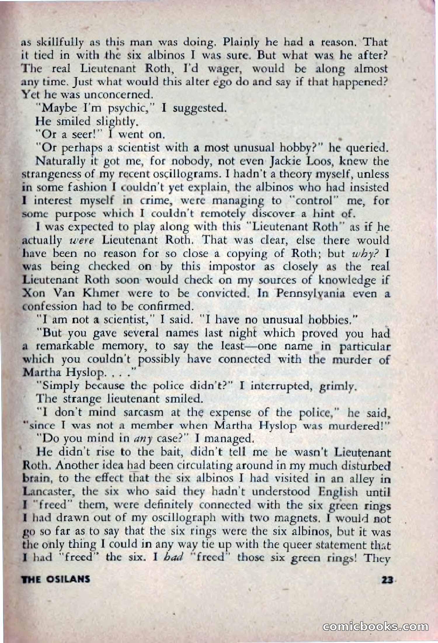 Spaceway, December 1953 — page 23 of 164