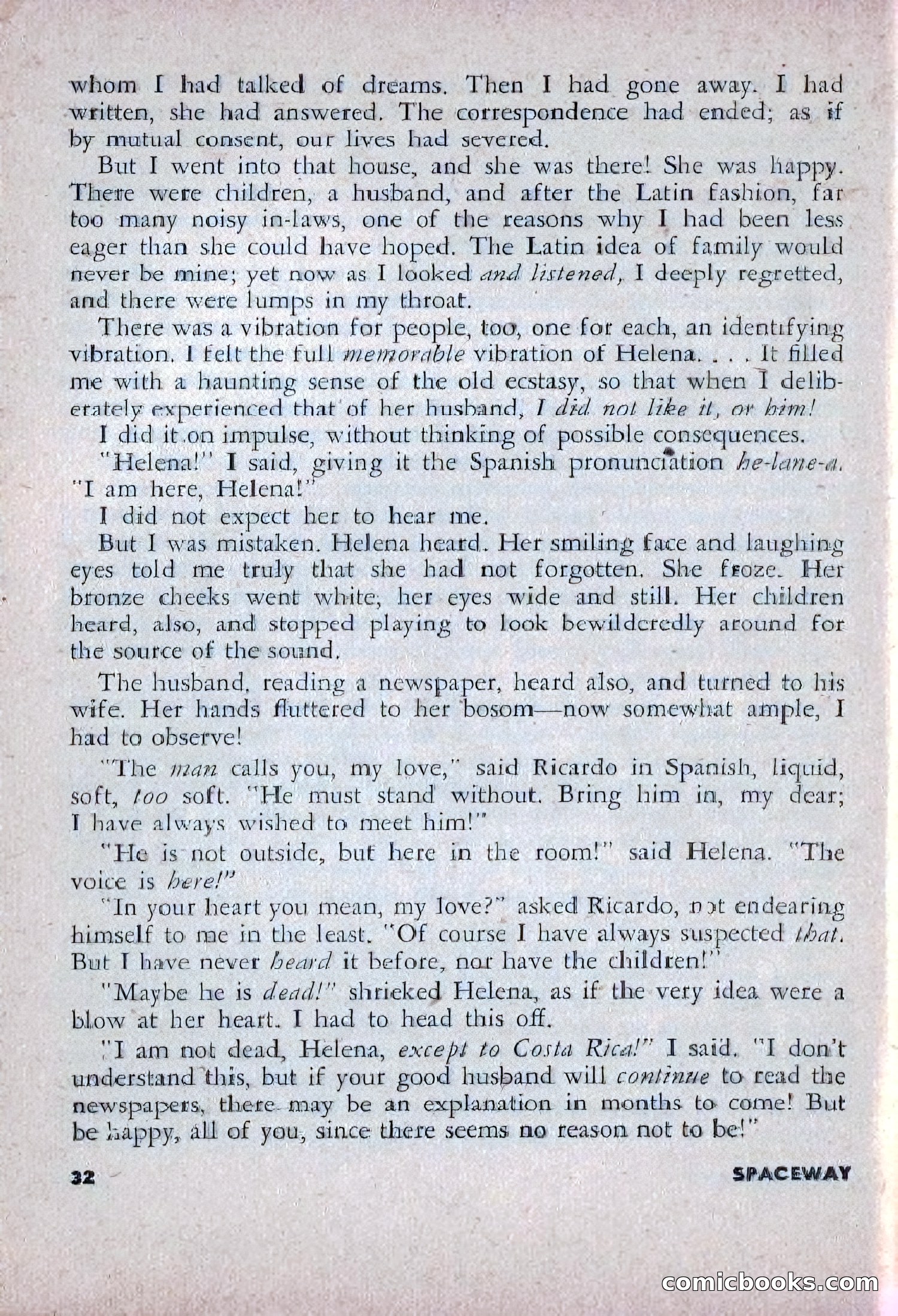 Spaceway, December 1953 — page 32 of 164