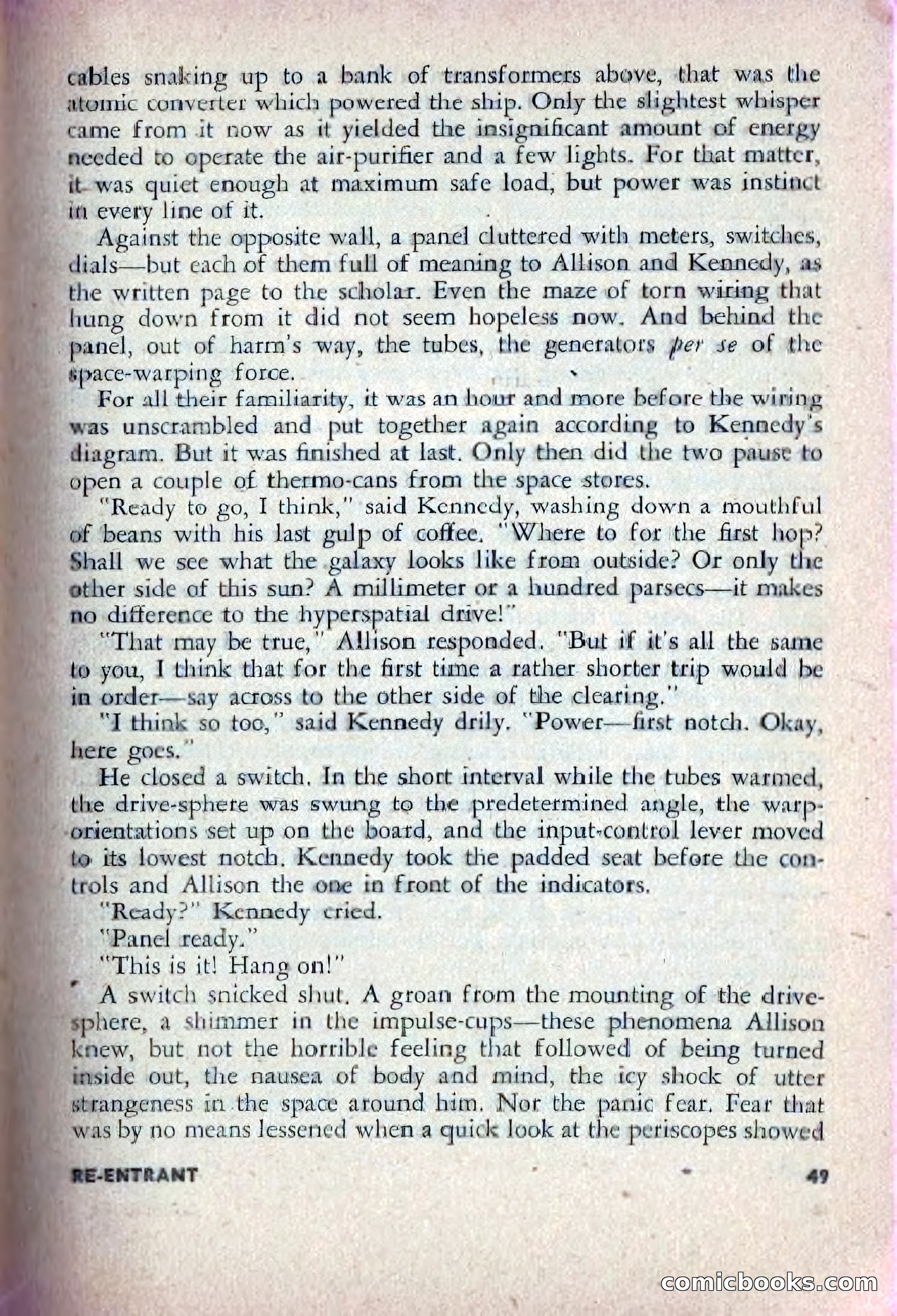 Spaceway, December 1953 — page 49 of 164