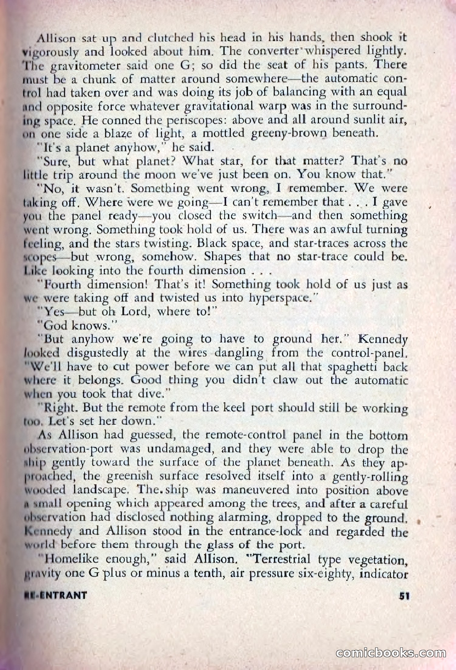 Spaceway, December 1953 — page 51 of 164