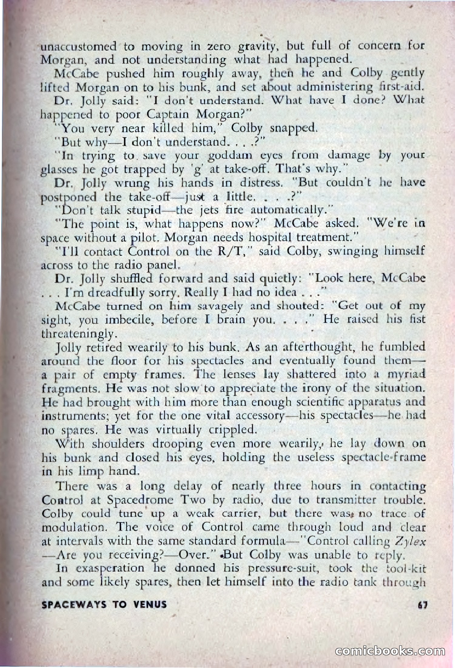 Spaceway, December 1953 — page 67 of 164
