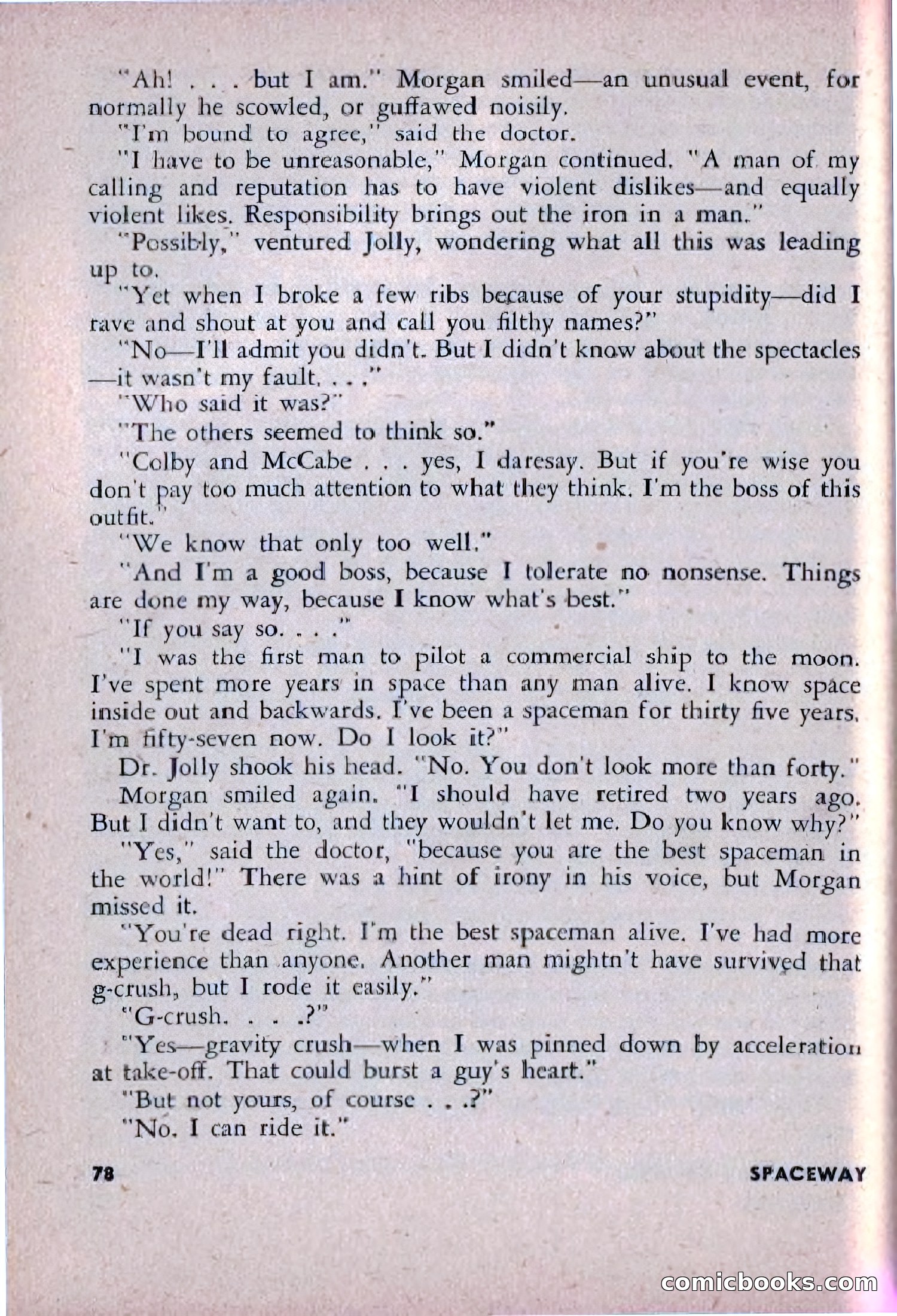 Spaceway, December 1953 — page 78 of 164