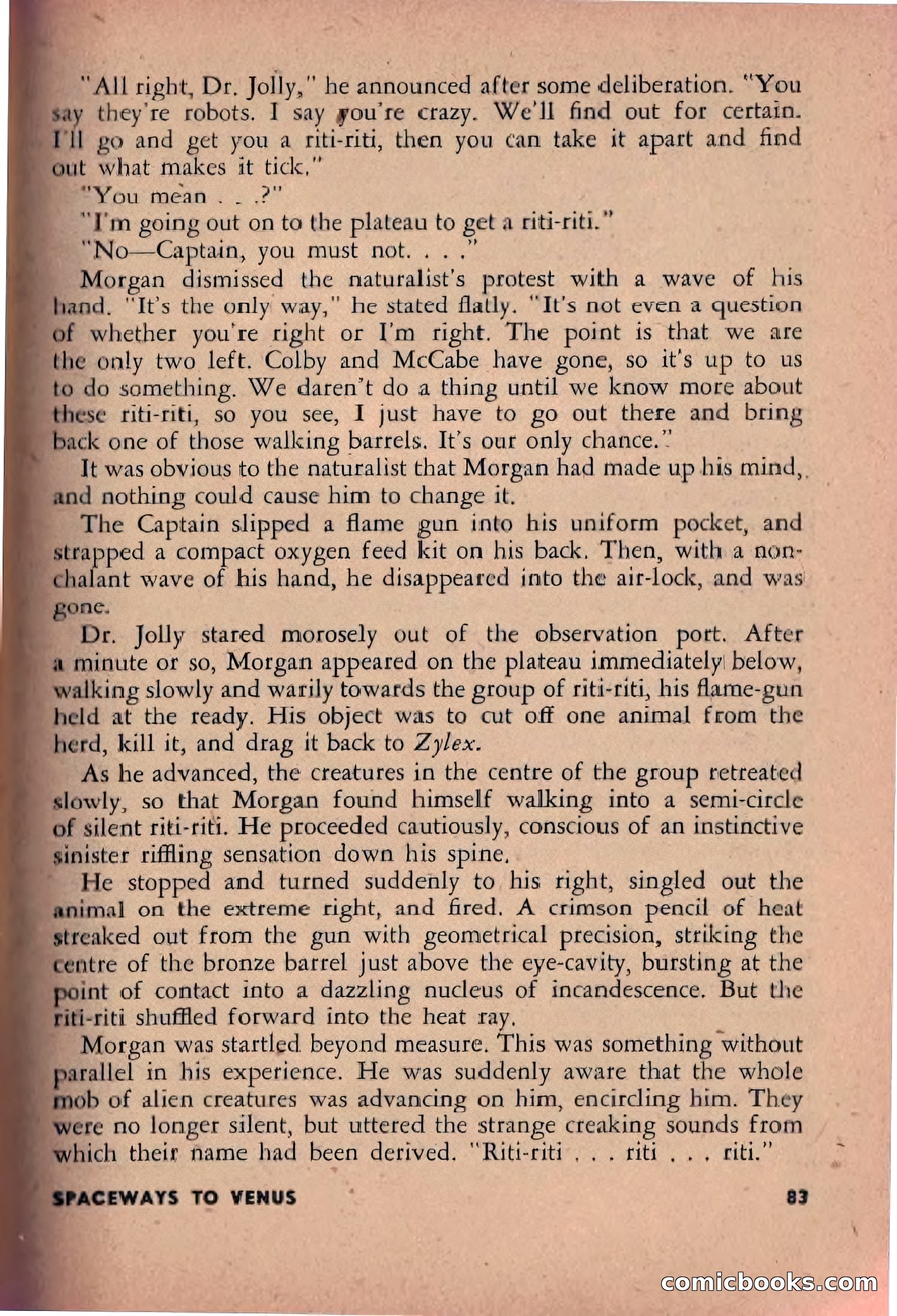 Spaceway, December 1953 — page 83 of 164