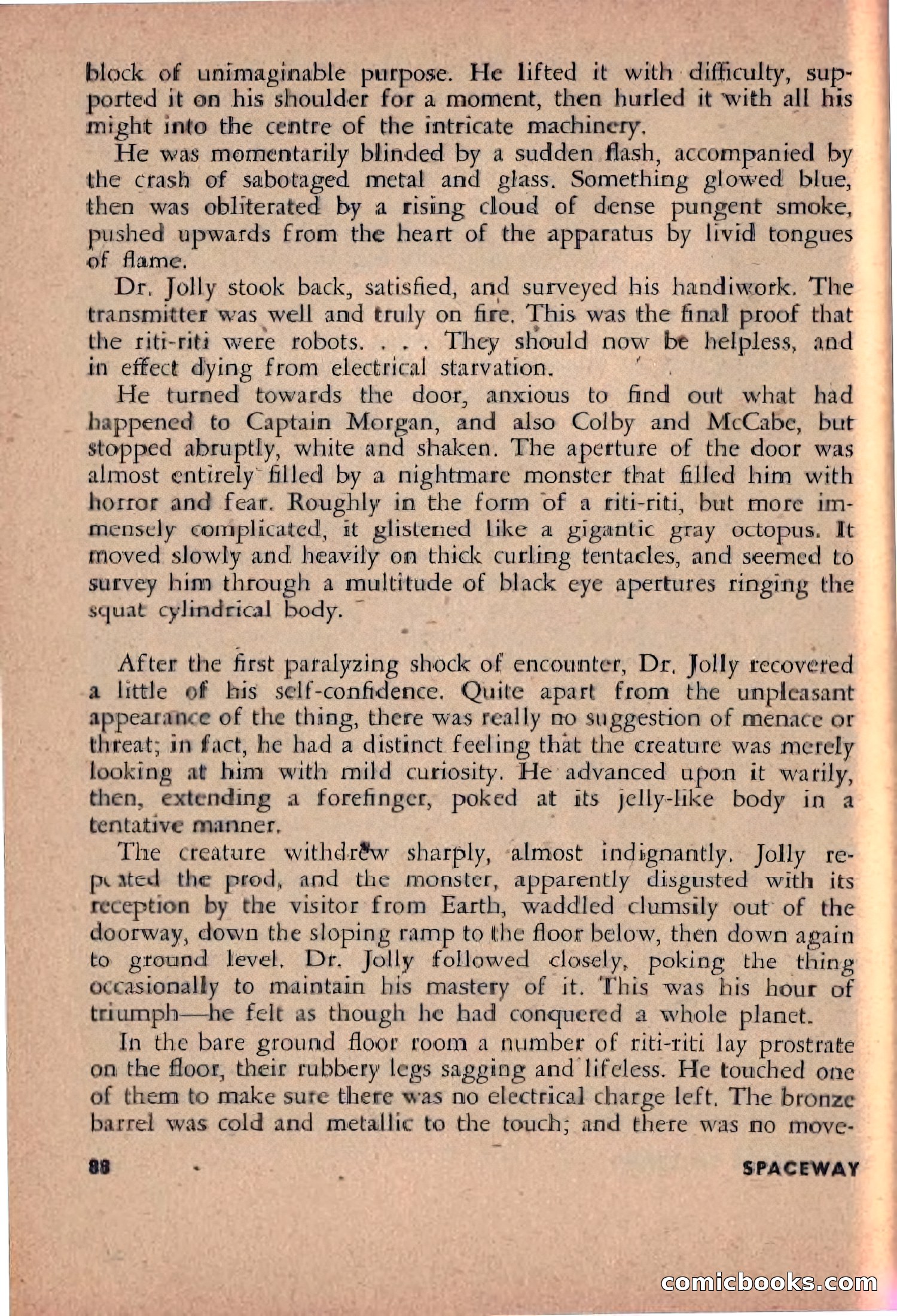 Spaceway, December 1953 — page 88 of 164