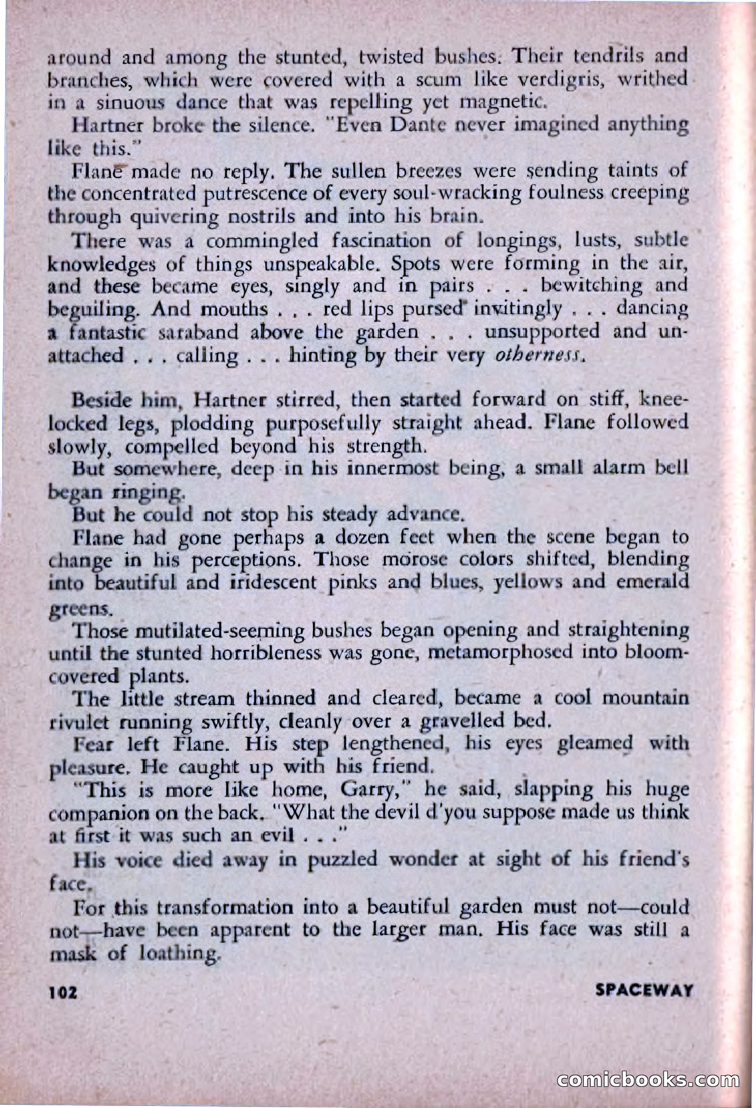 Spaceway, December 1953 — page 102 of 164