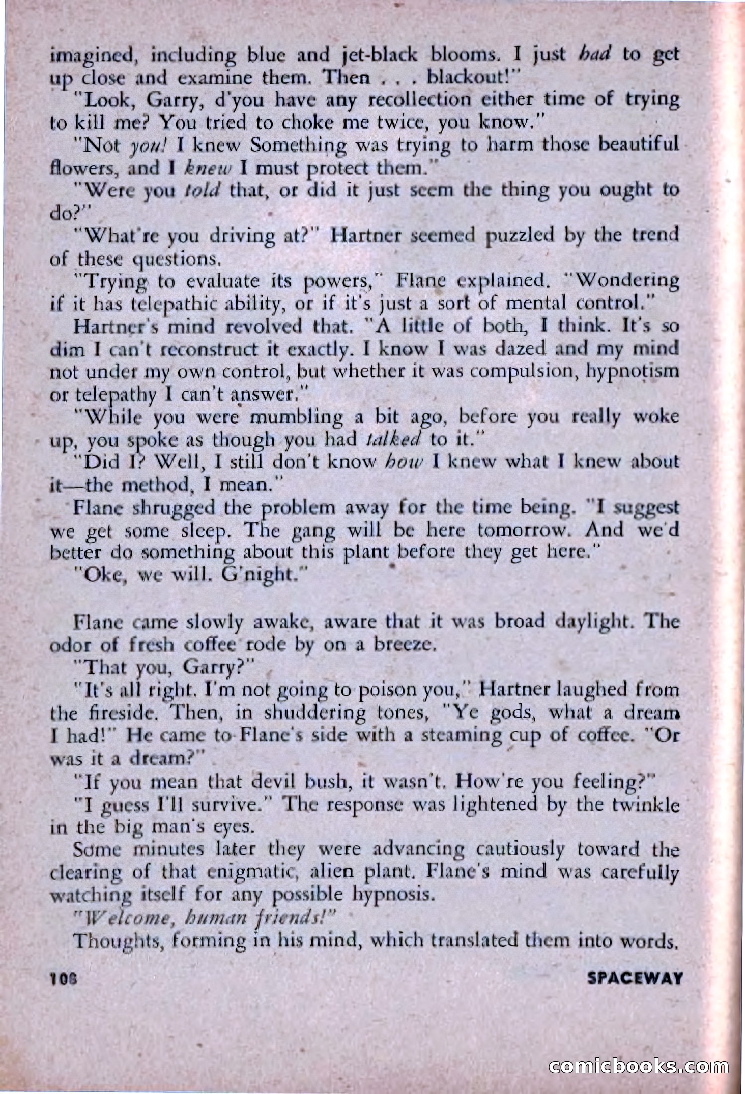 Spaceway, December 1953 — page 108 of 164