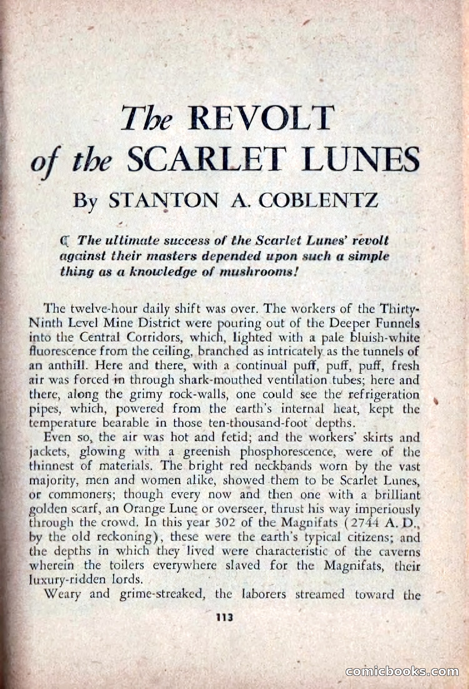 Spaceway, December 1953 — page 113 of 164