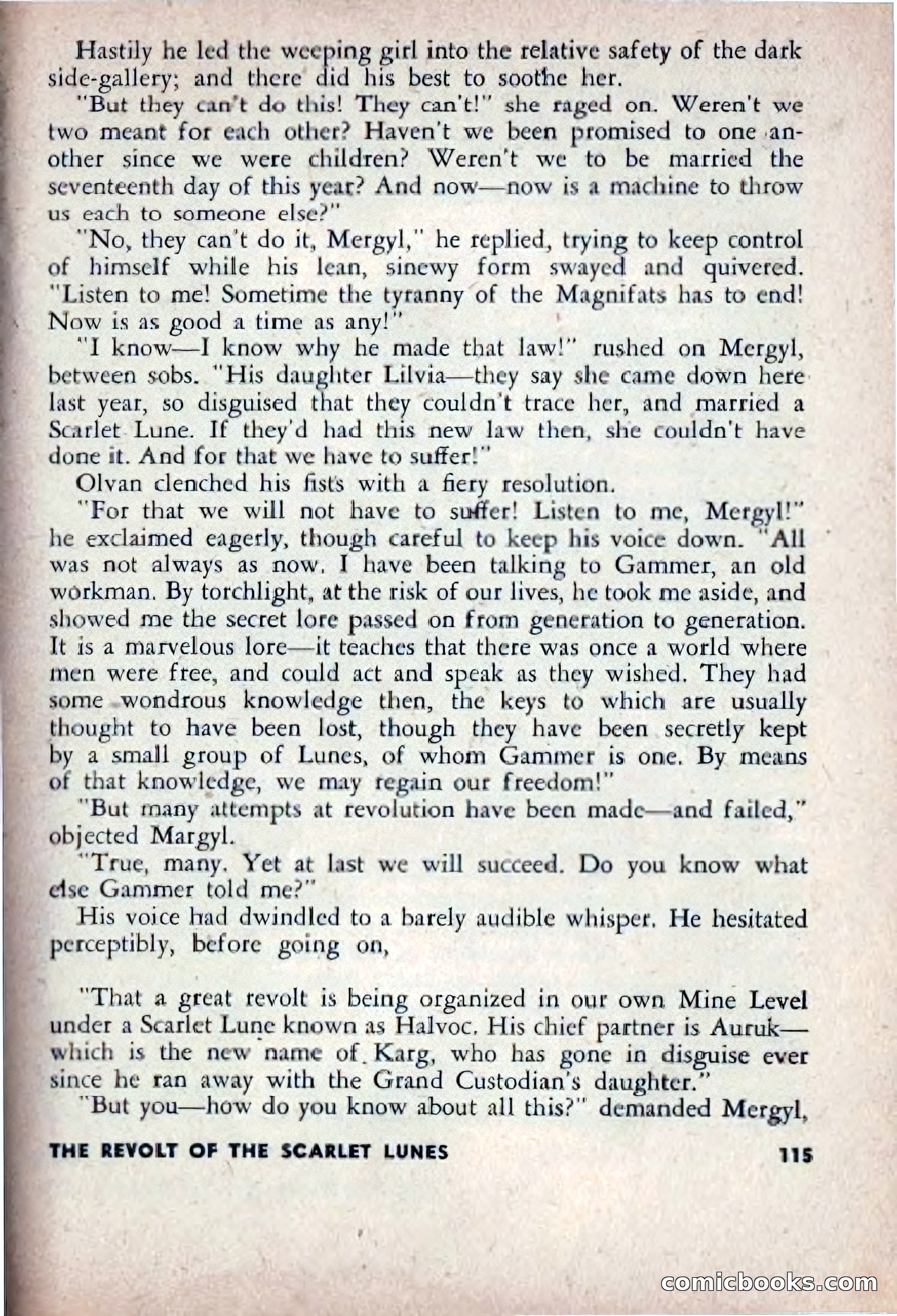 Spaceway, December 1953 — page 115 of 164