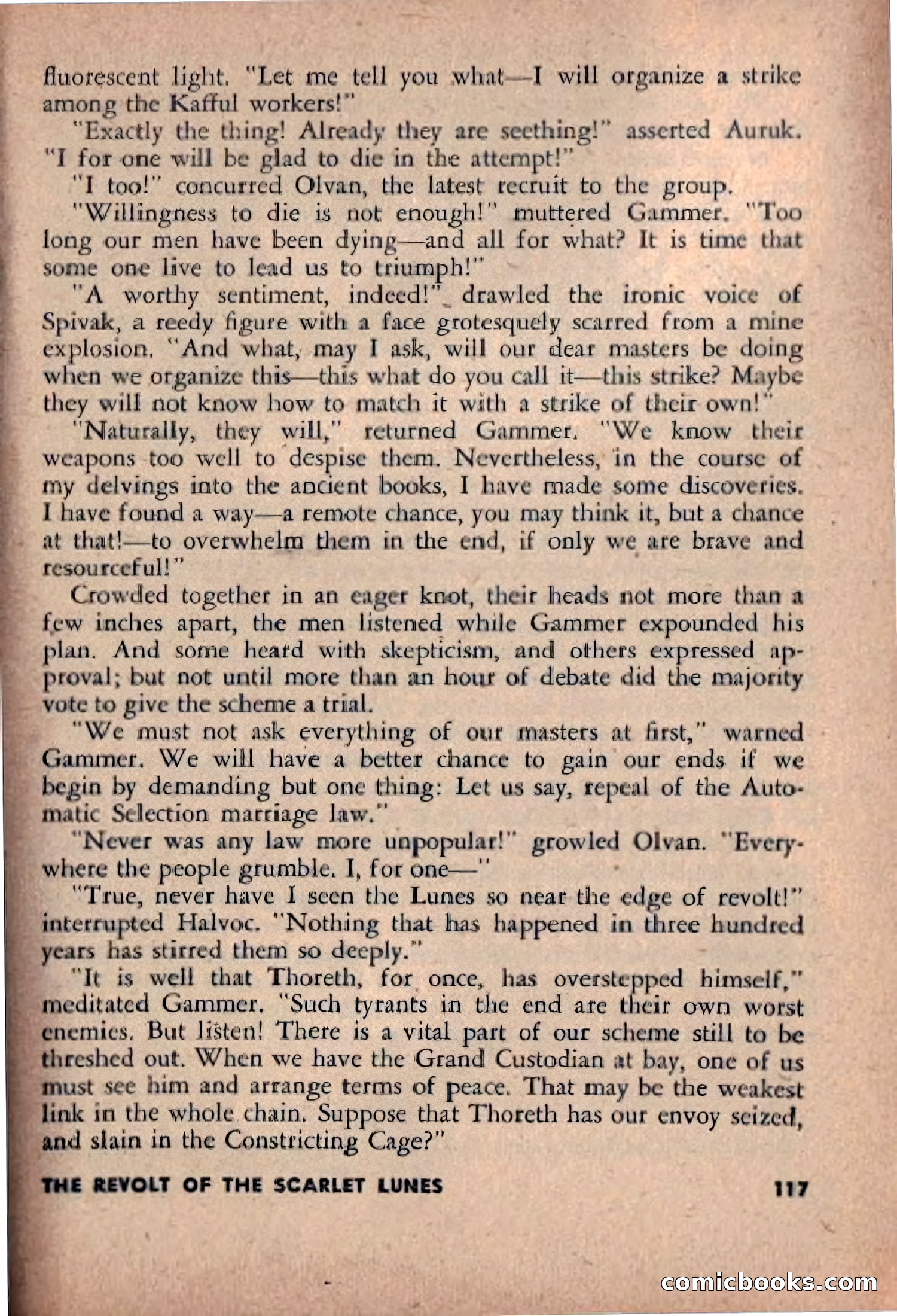 Spaceway, December 1953 — page 117 of 164