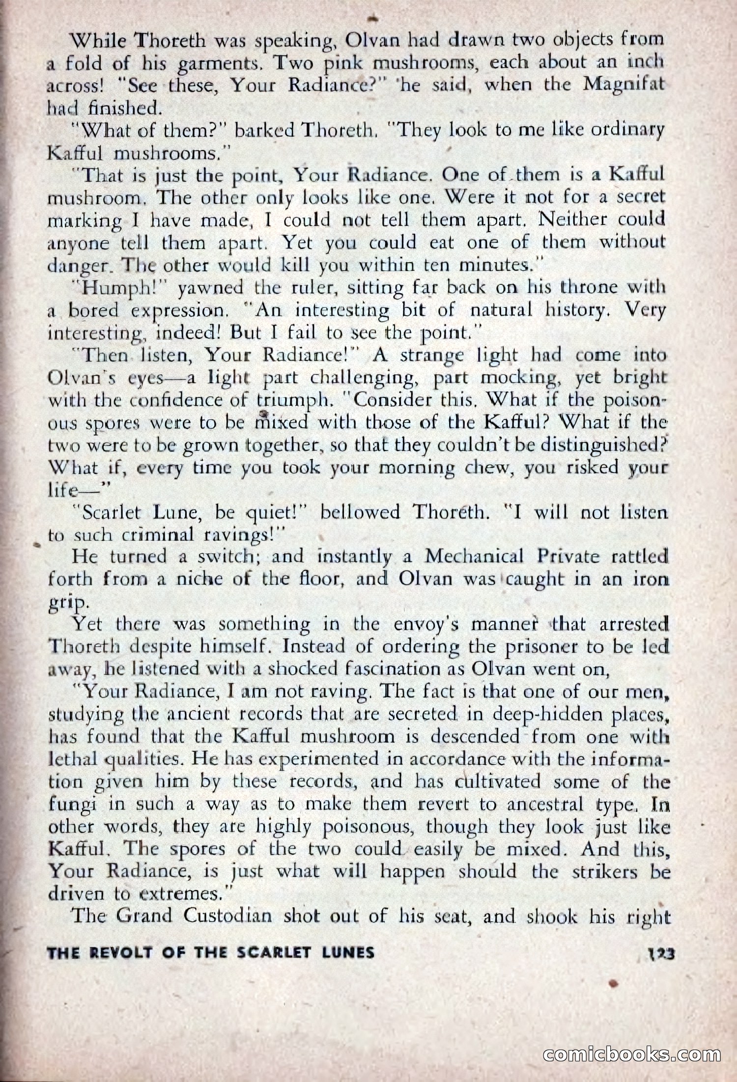Spaceway, December 1953 — page 123 of 164