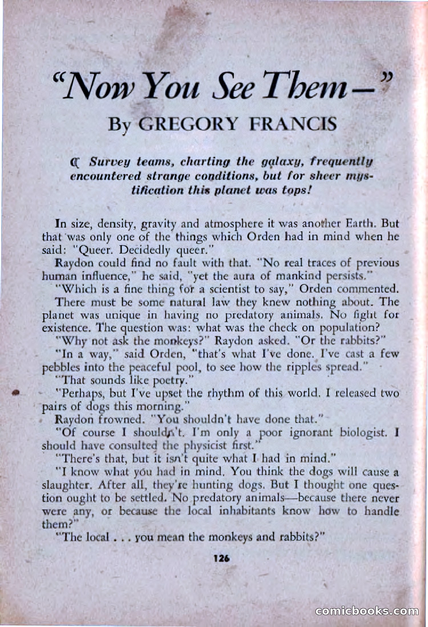 Spaceway, December 1953 — page 126 of 164