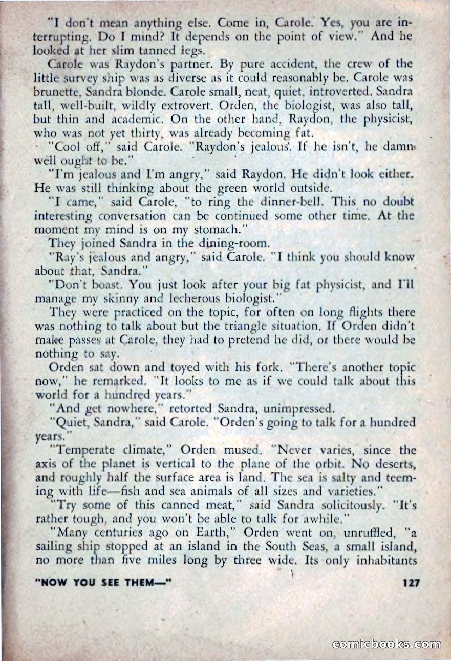 Spaceway, December 1953 — page 127 of 164