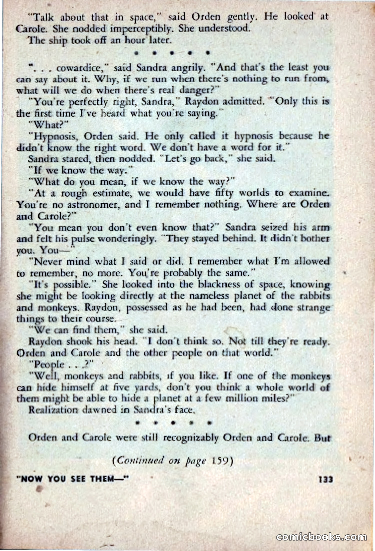 Spaceway, December 1953 — page 133 of 164