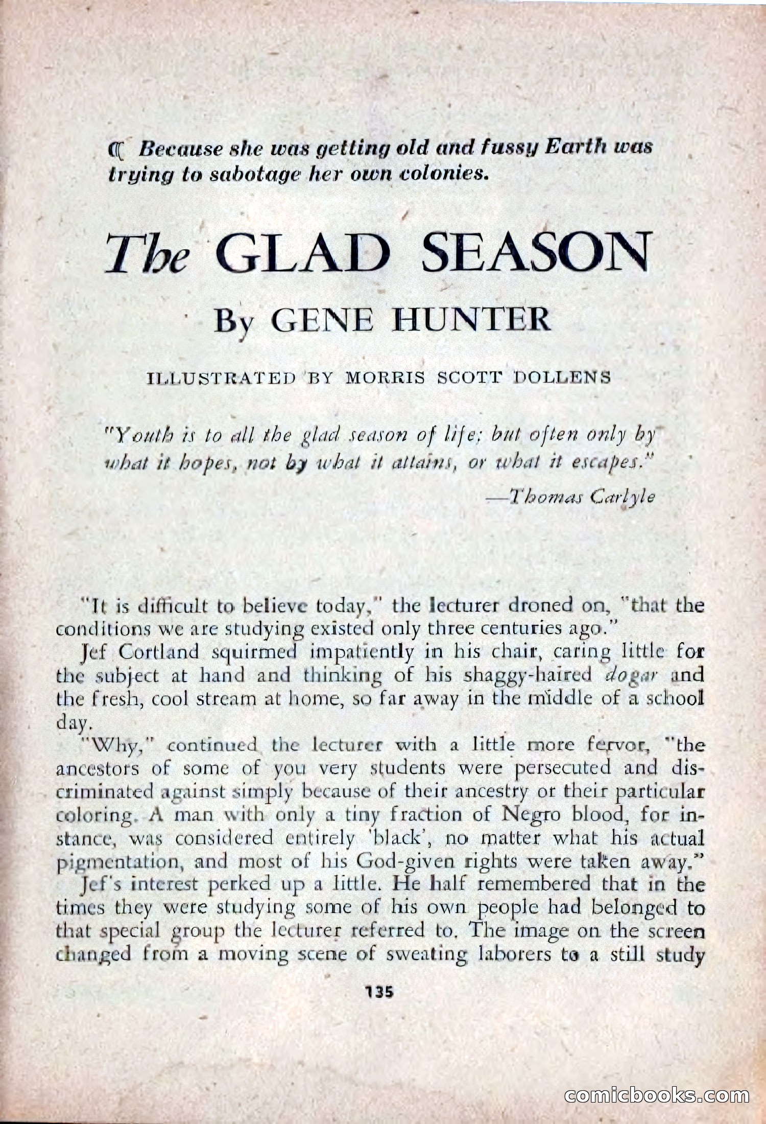 Spaceway, December 1953 — page 135 of 164