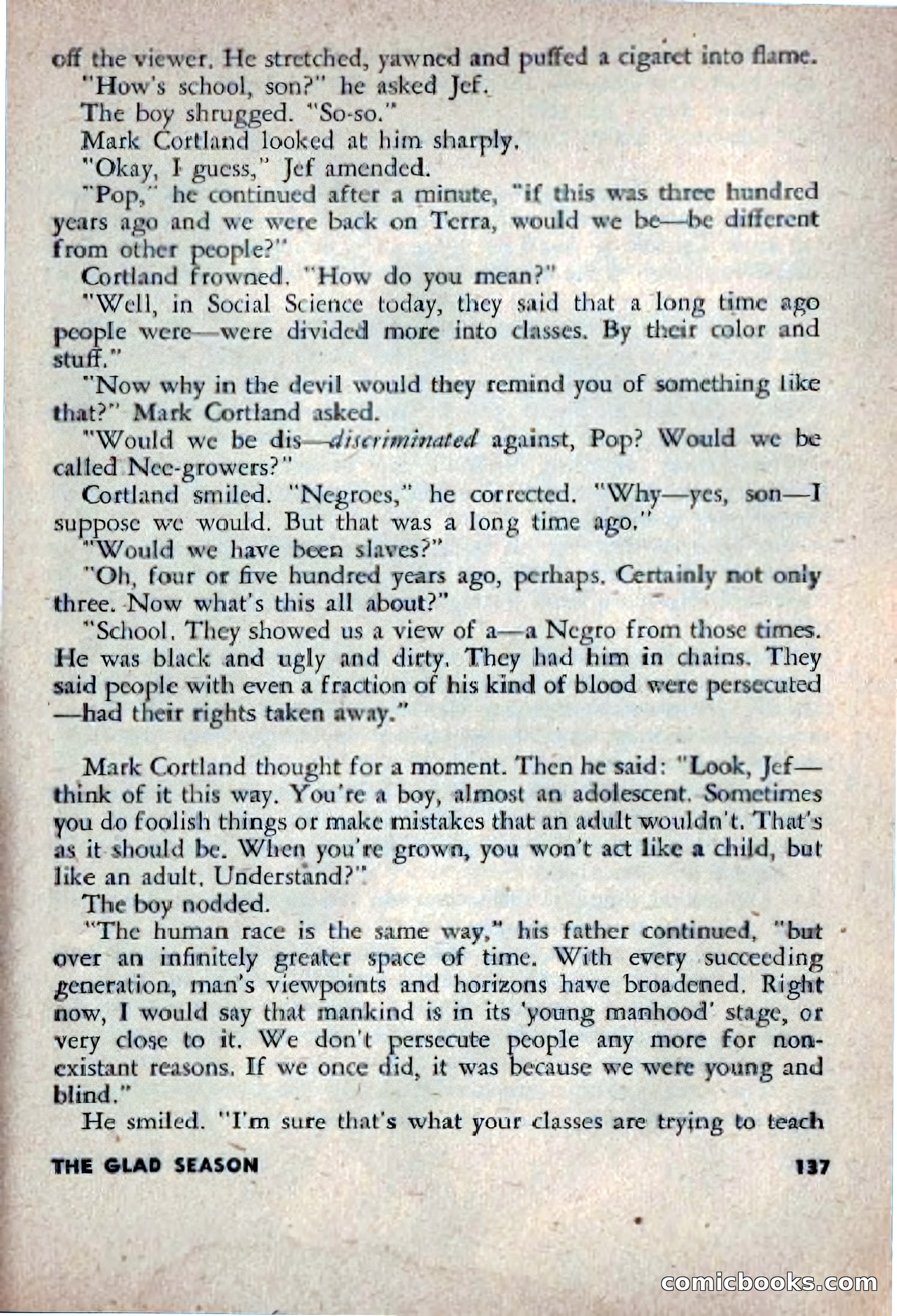 Spaceway, December 1953 — page 137 of 164