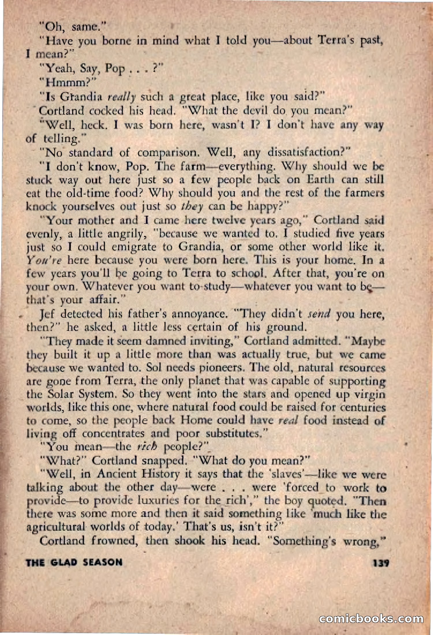 Spaceway, December 1953 — page 139 of 164