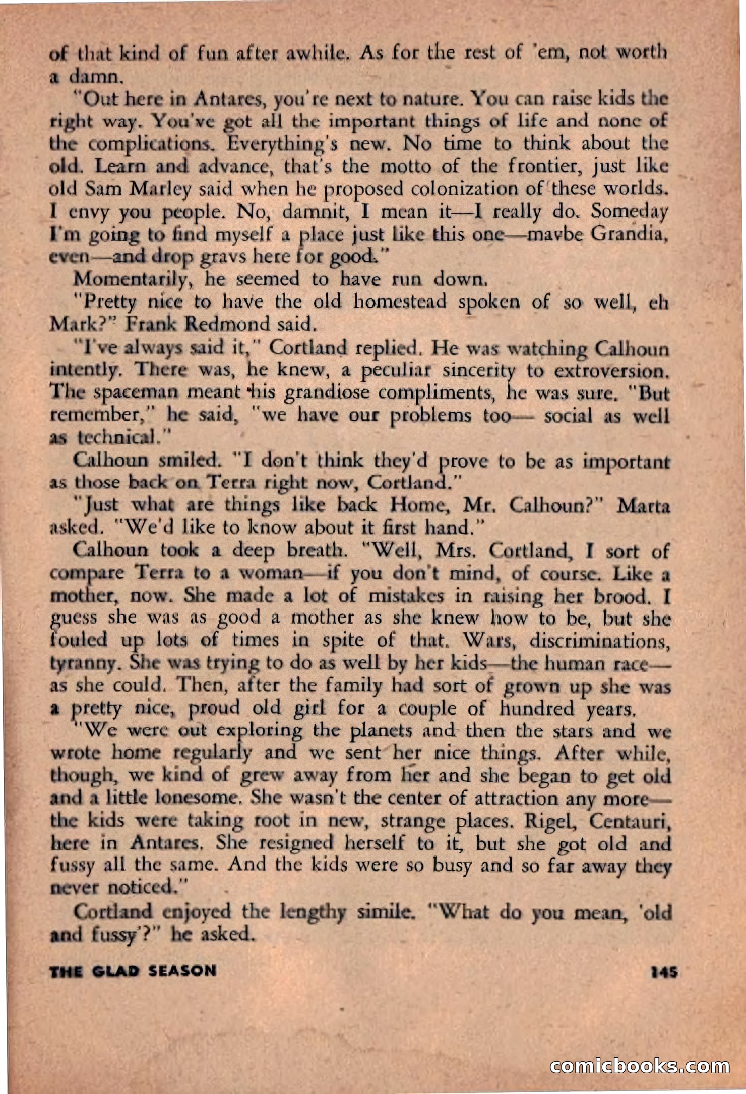 Spaceway, December 1953 — page 145 of 164