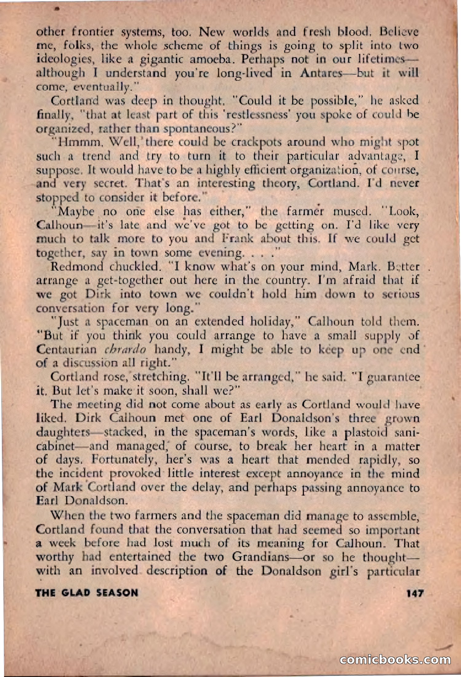 Spaceway, December 1953 — page 147 of 164