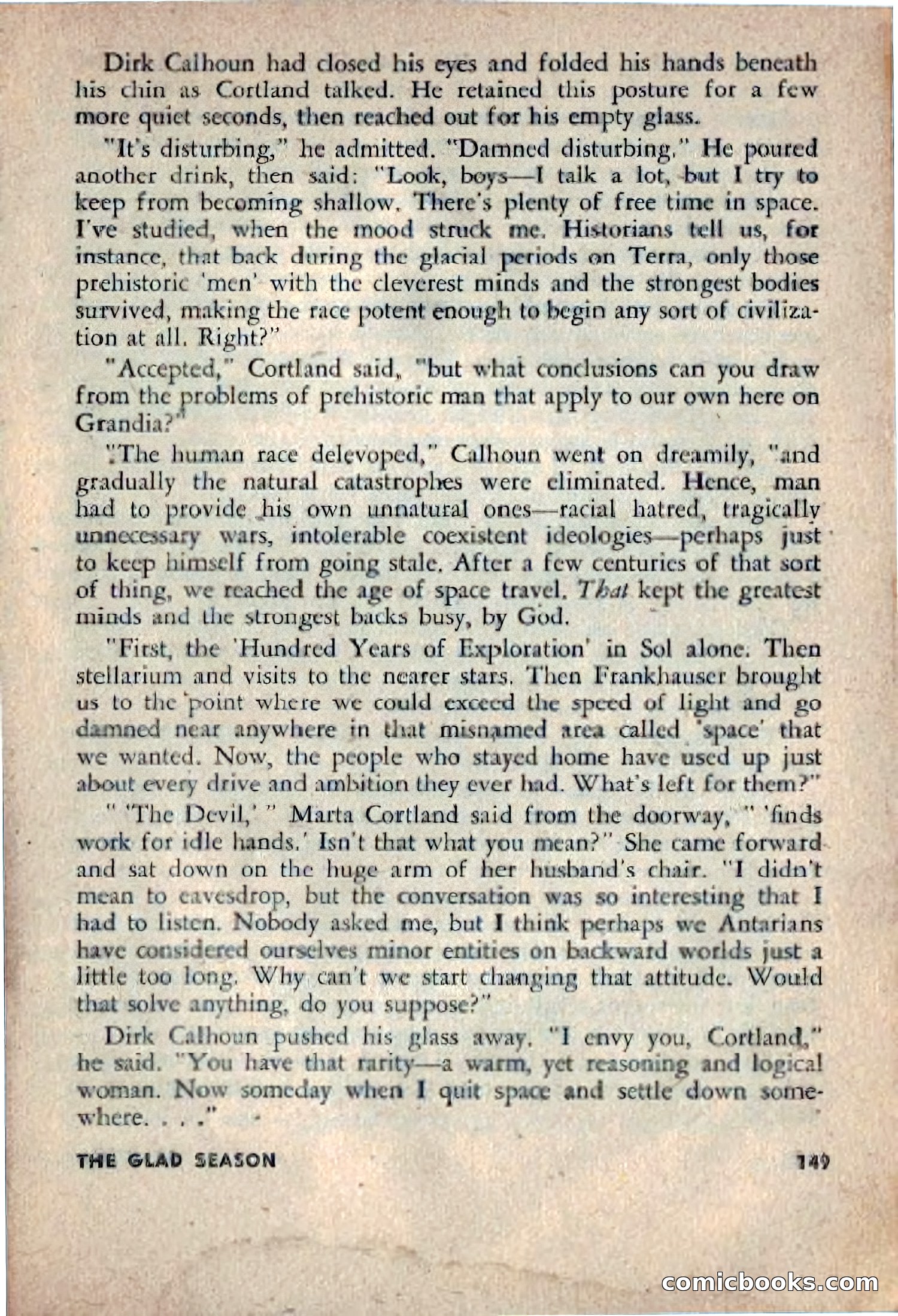 Spaceway, December 1953 — page 149 of 164