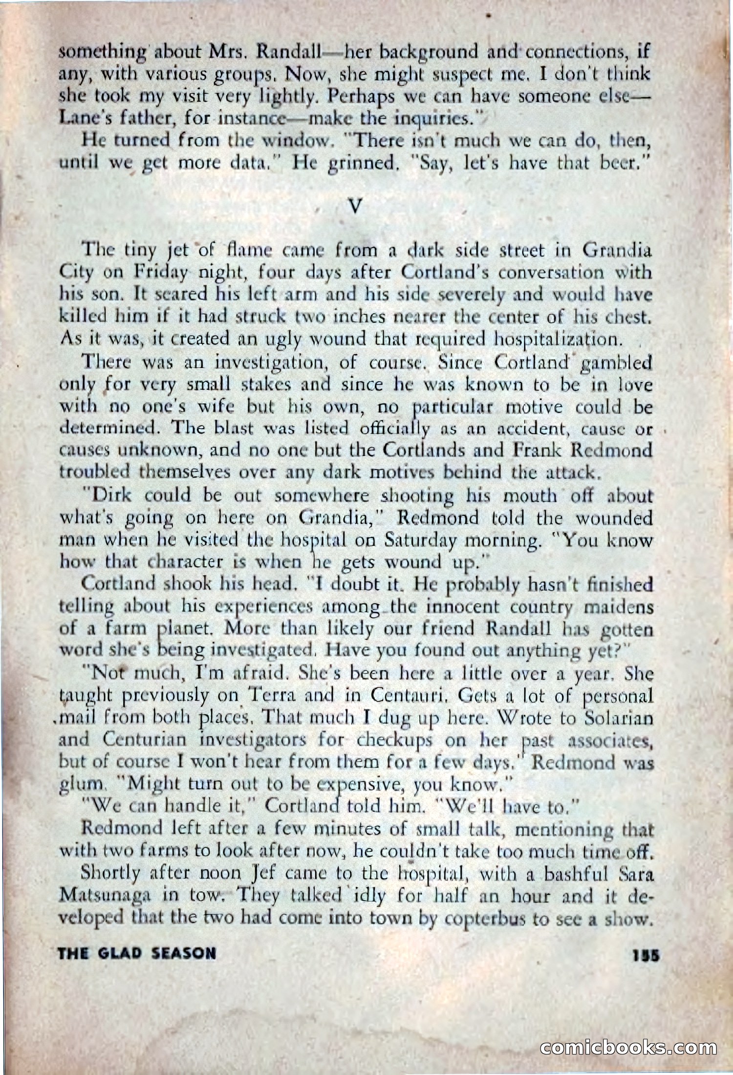 Spaceway, December 1953 — page 155 of 164
