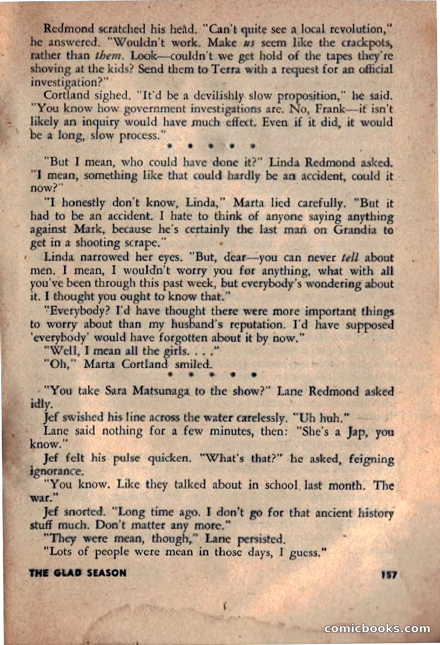 Spaceway, December 1953 — page 157 of 164