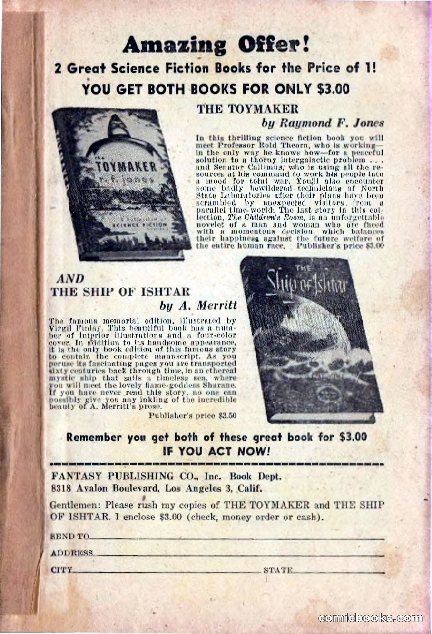 Spaceway, December 1953 — page 163 of 164