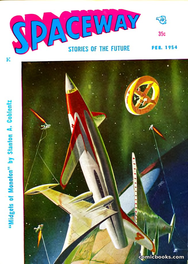 Spaceway, February 1954 — page 2 of 168