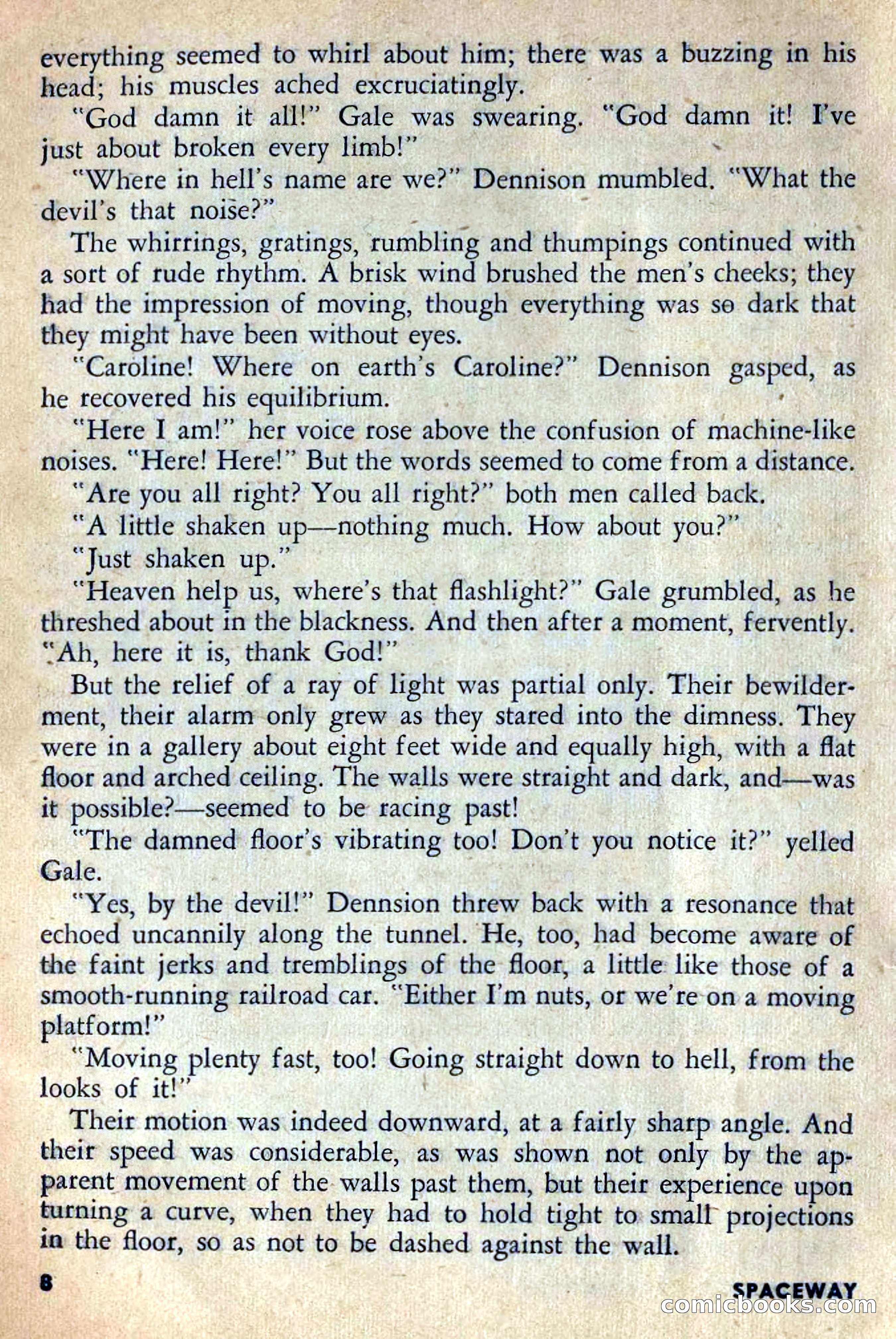 Spaceway, February 1954 — page 13 of 168