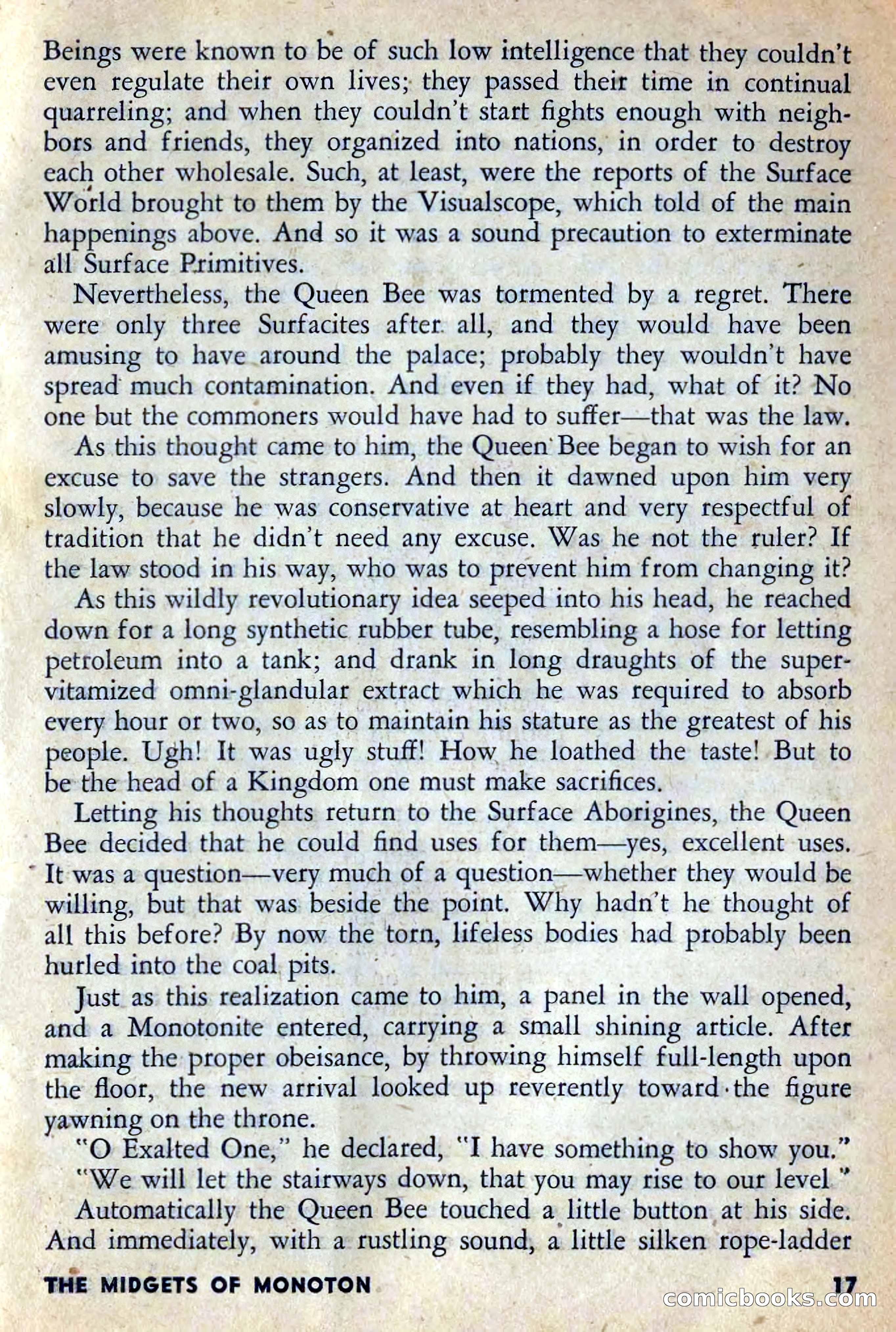 Spaceway, February 1954 — page 22 of 168