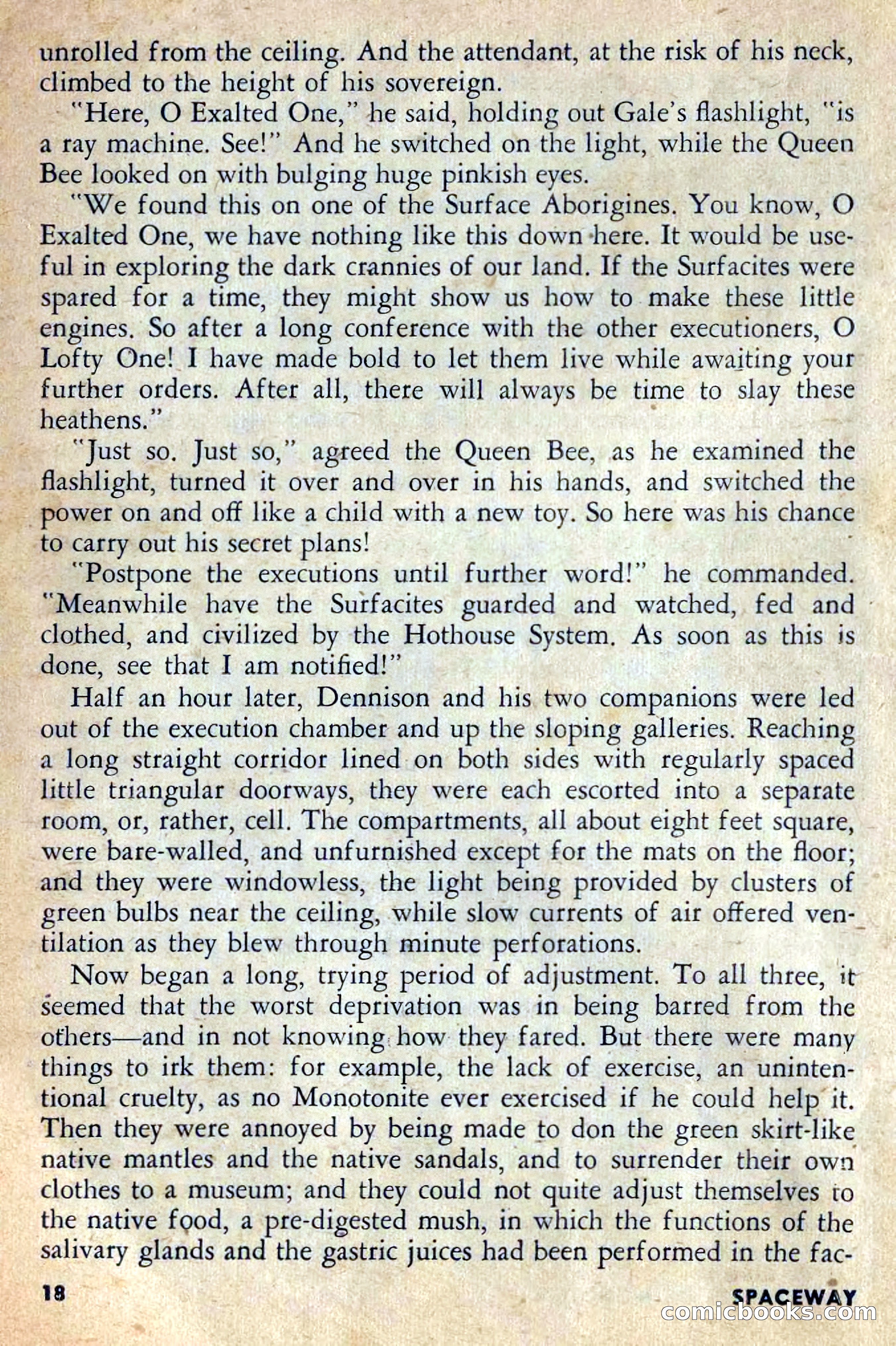 Spaceway, February 1954 — page 23 of 168