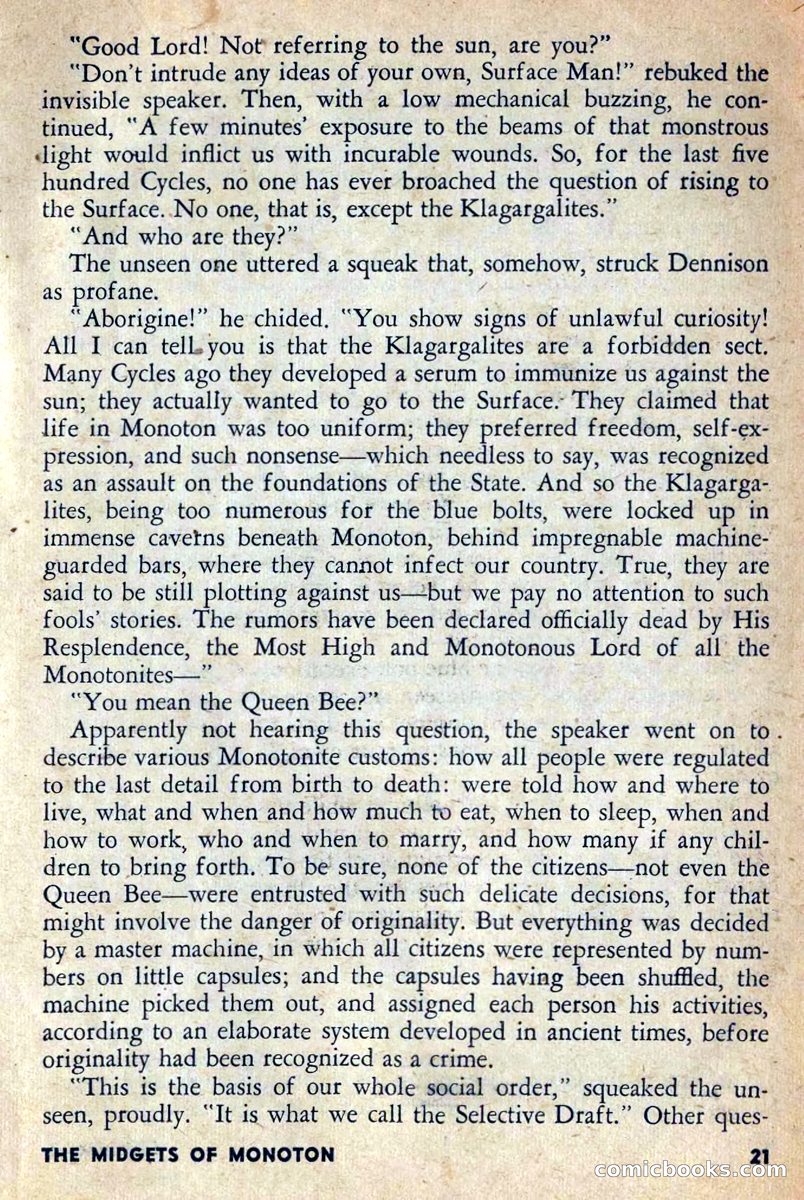 Spaceway, February 1954 — page 26 of 168