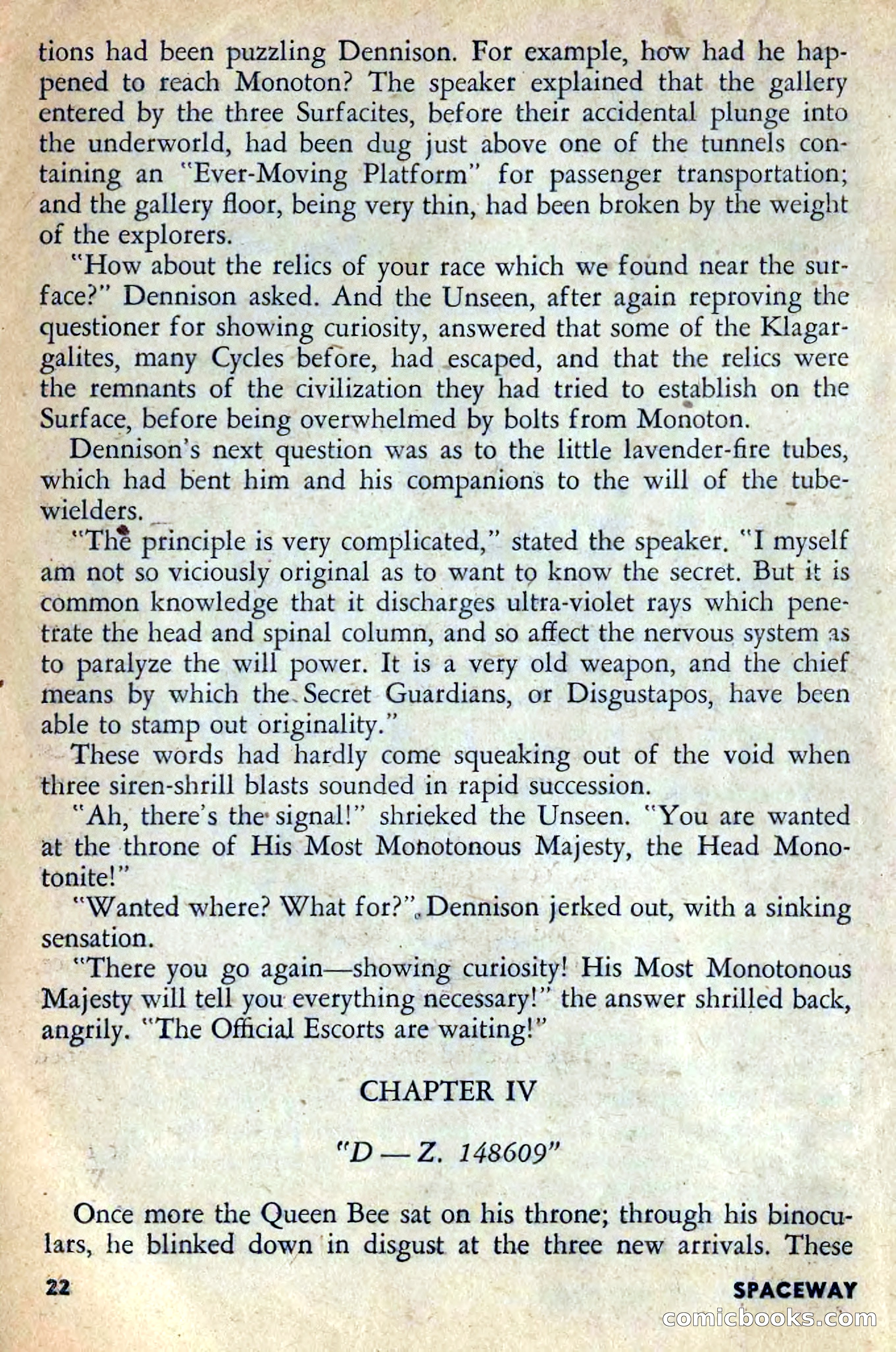 Spaceway, February 1954 — page 27 of 168