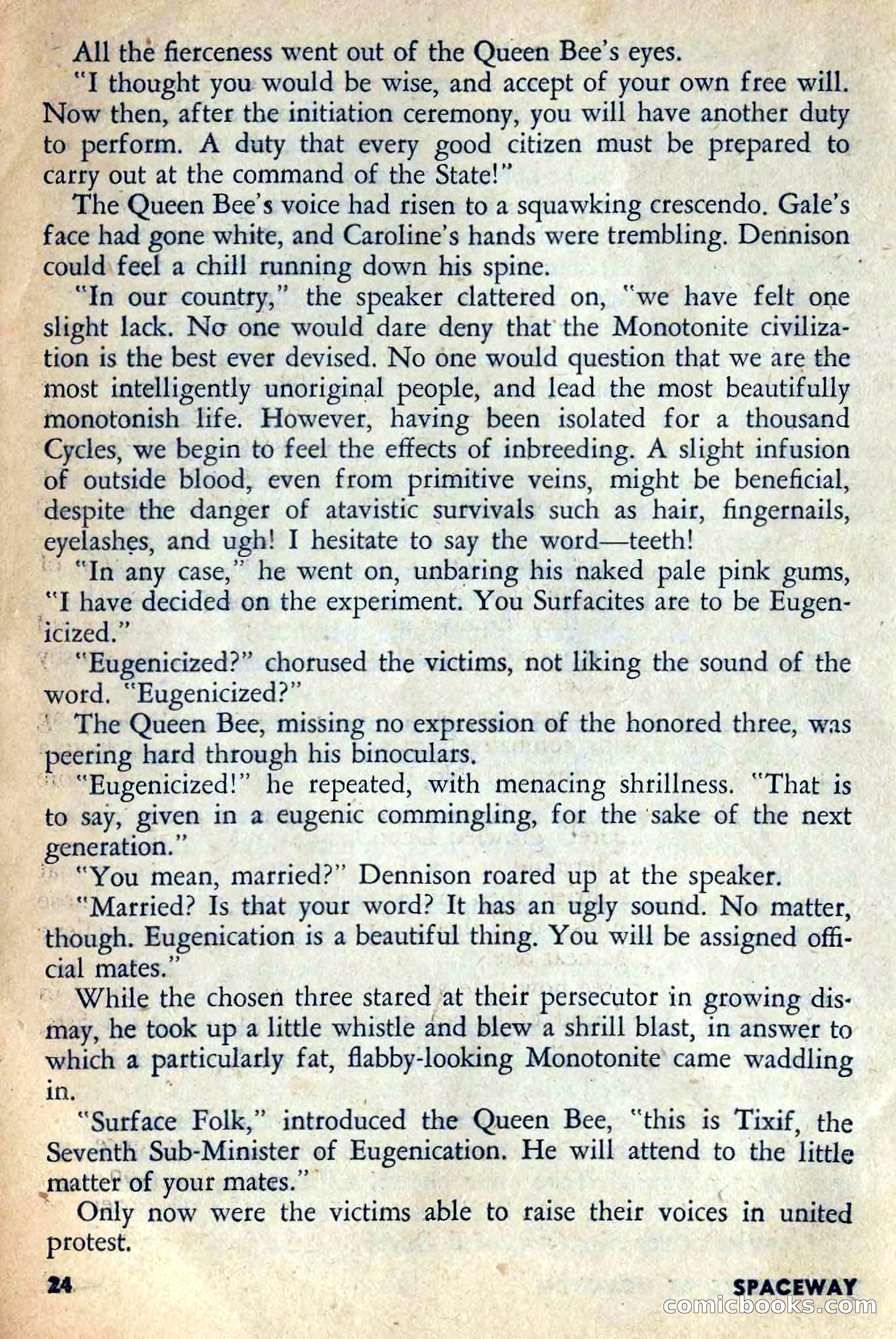 Spaceway, February 1954 — page 29 of 168