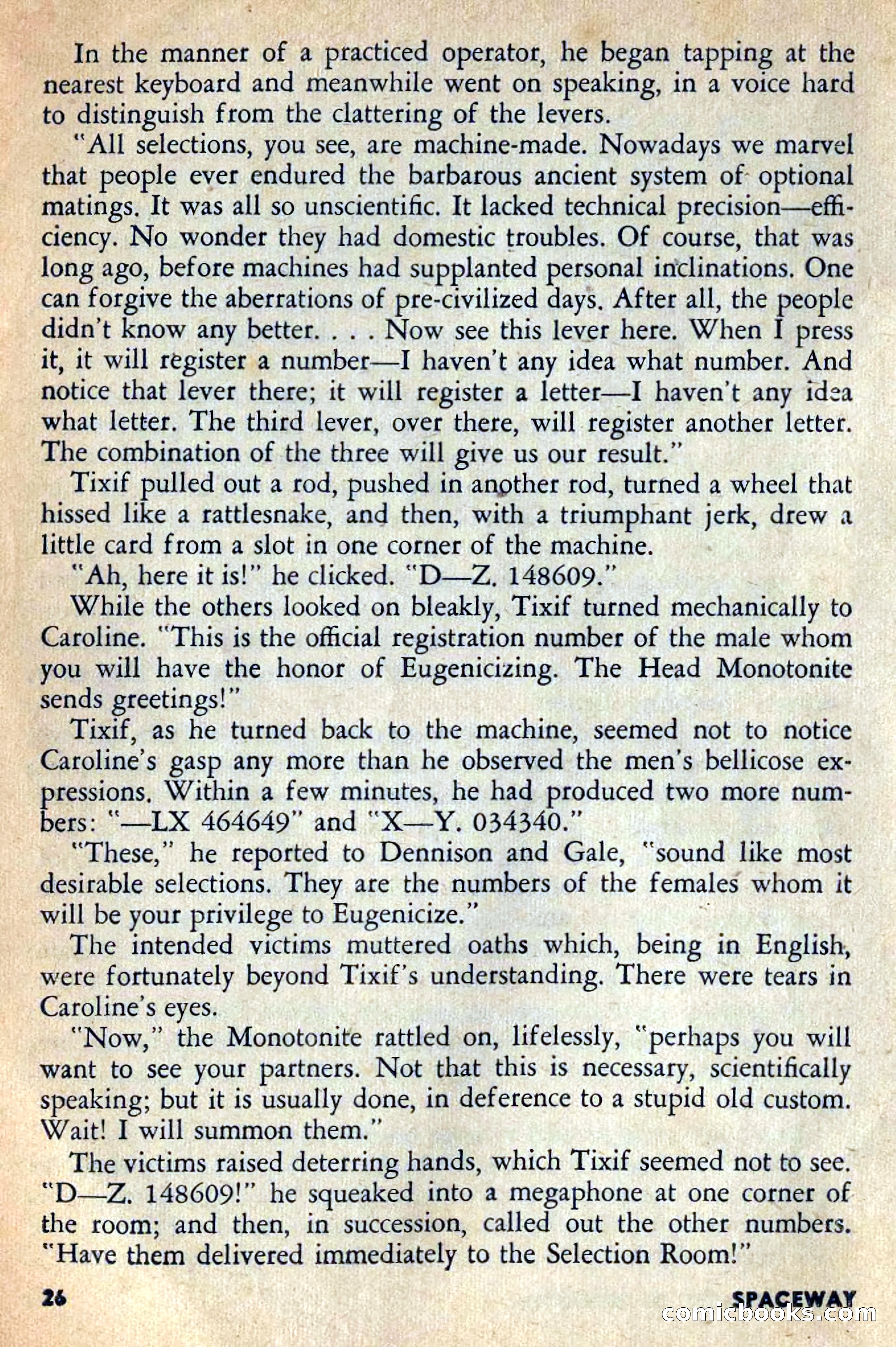 Spaceway, February 1954 — page 31 of 168