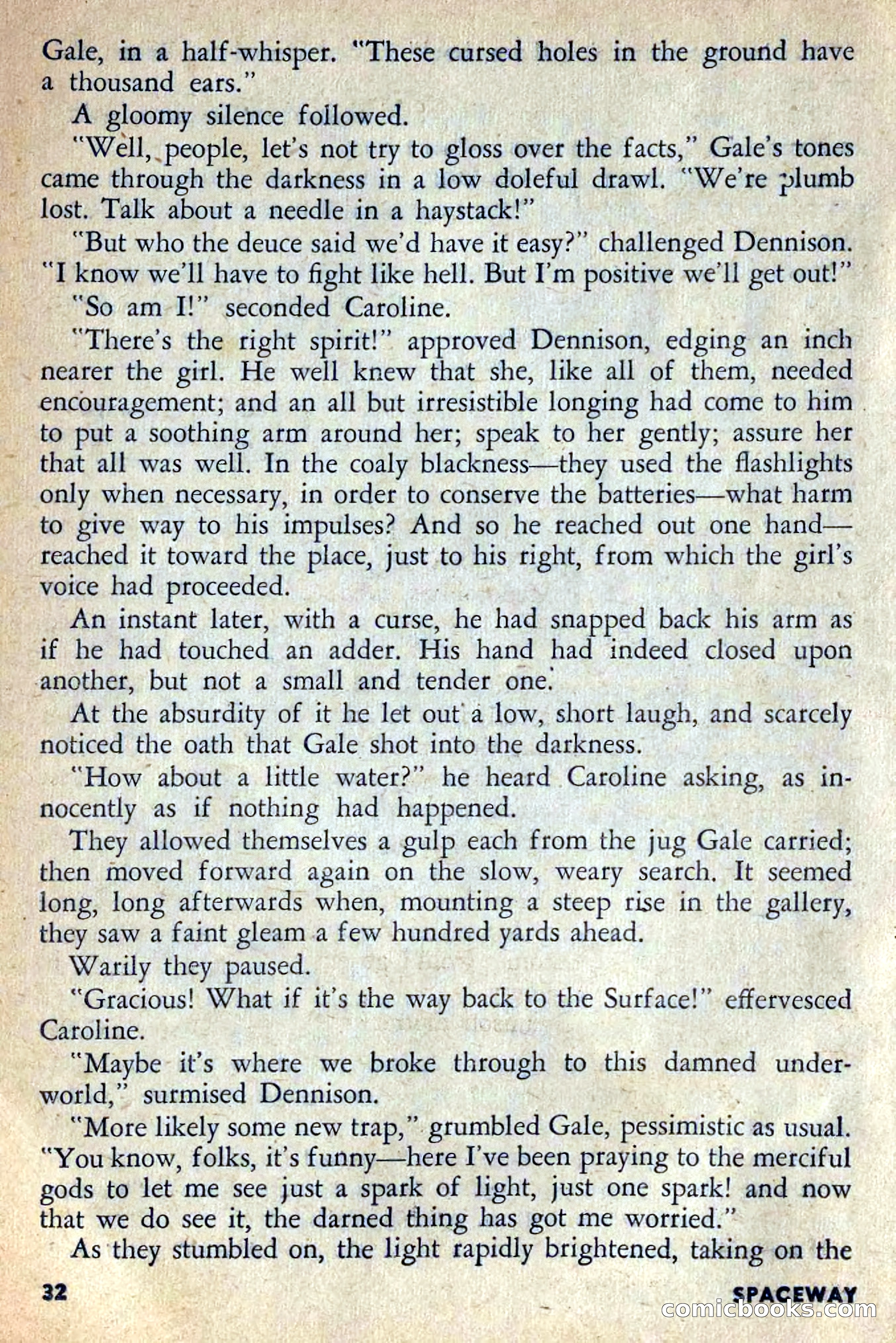 Spaceway, February 1954 — page 37 of 168