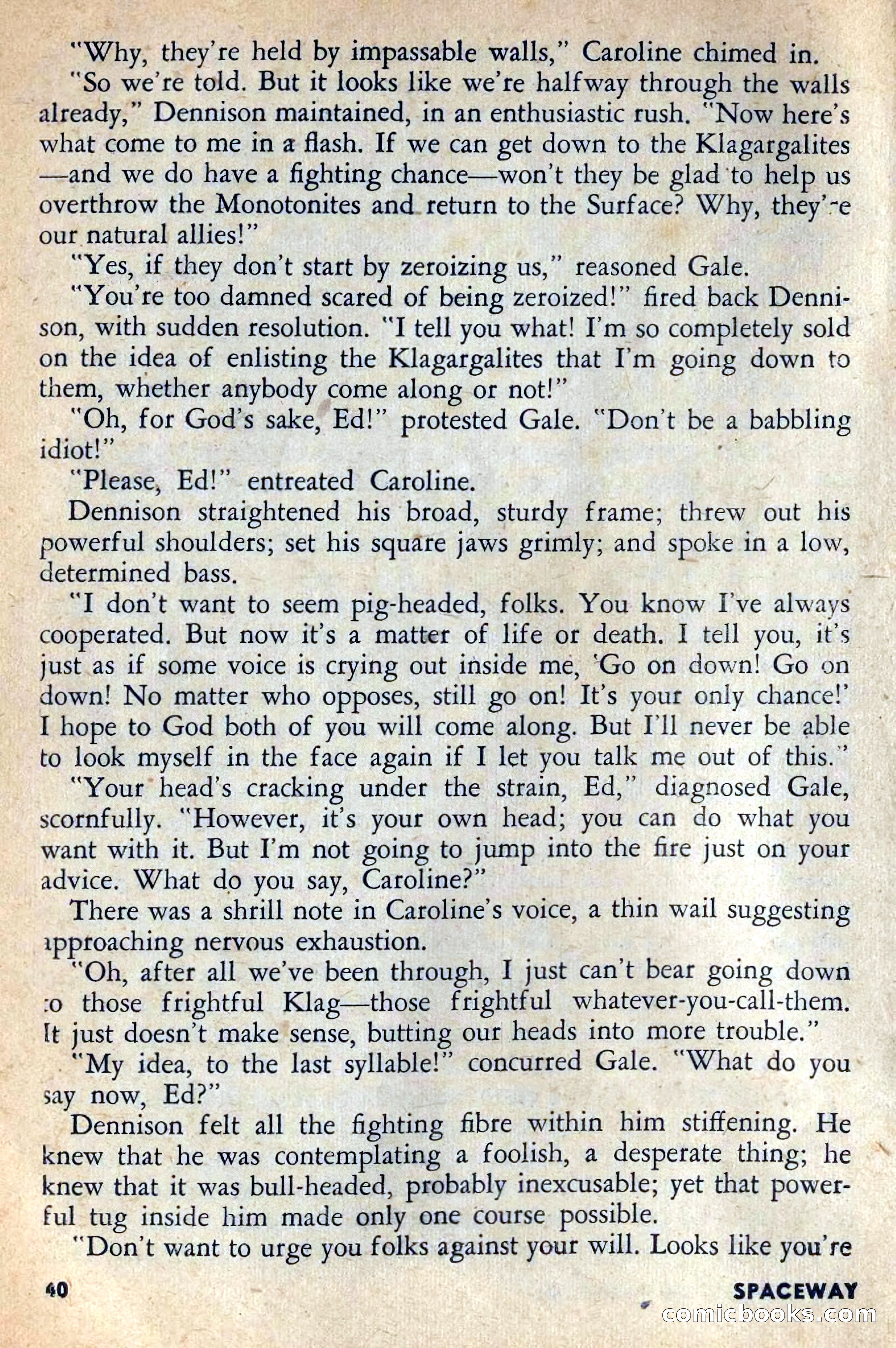 Spaceway, February 1954 — page 45 of 168