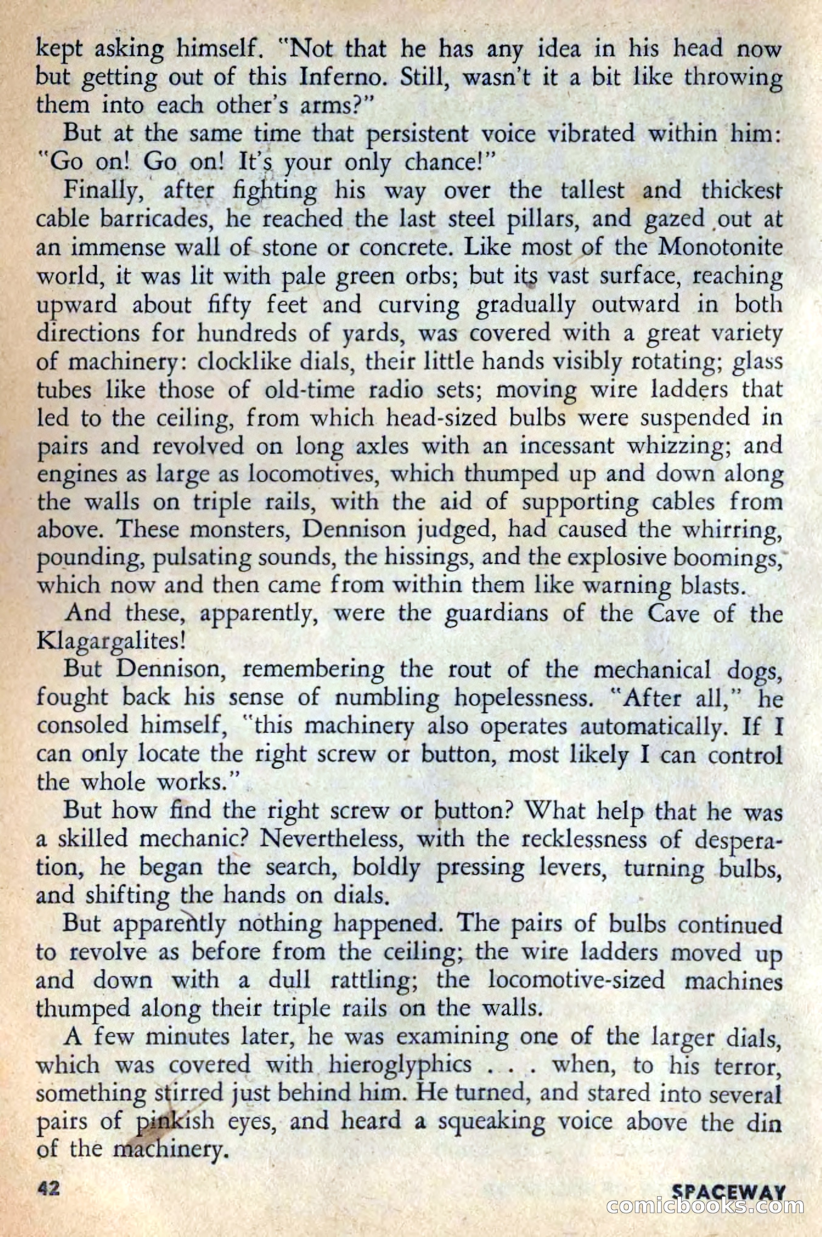 Spaceway, February 1954 — page 47 of 168