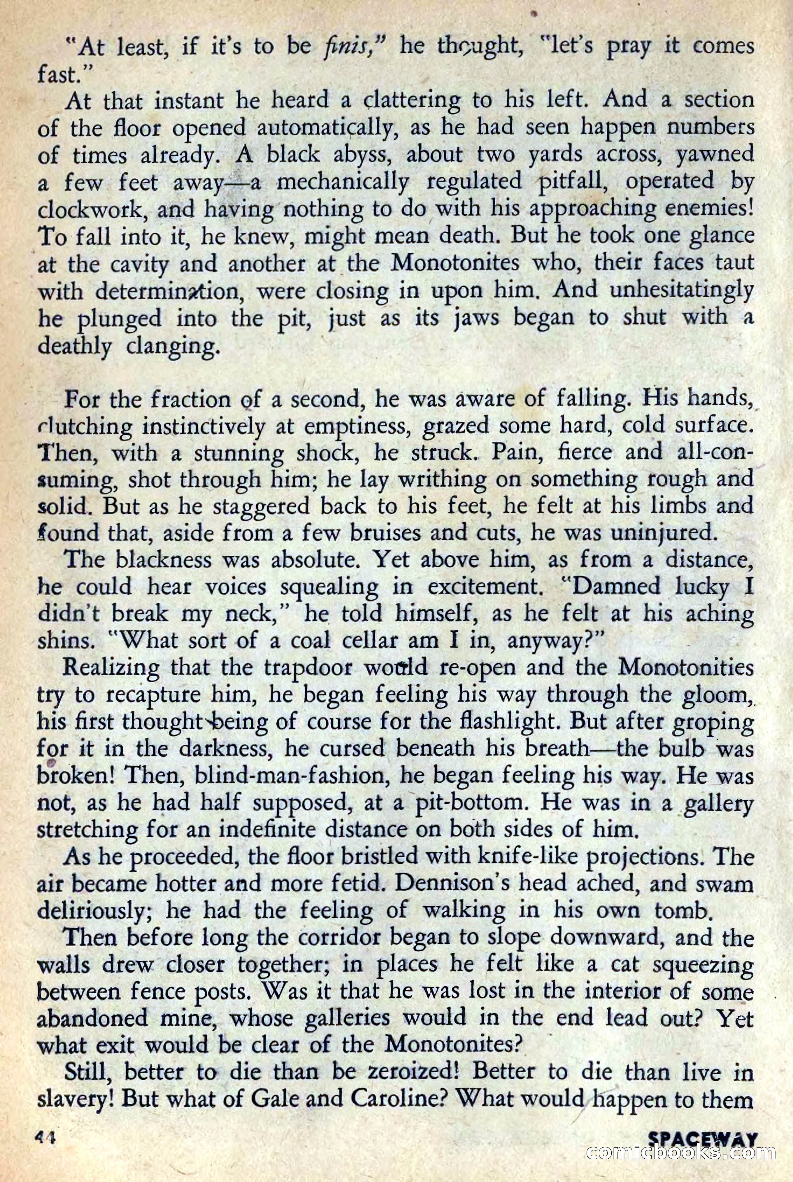 Spaceway, February 1954 — page 49 of 168