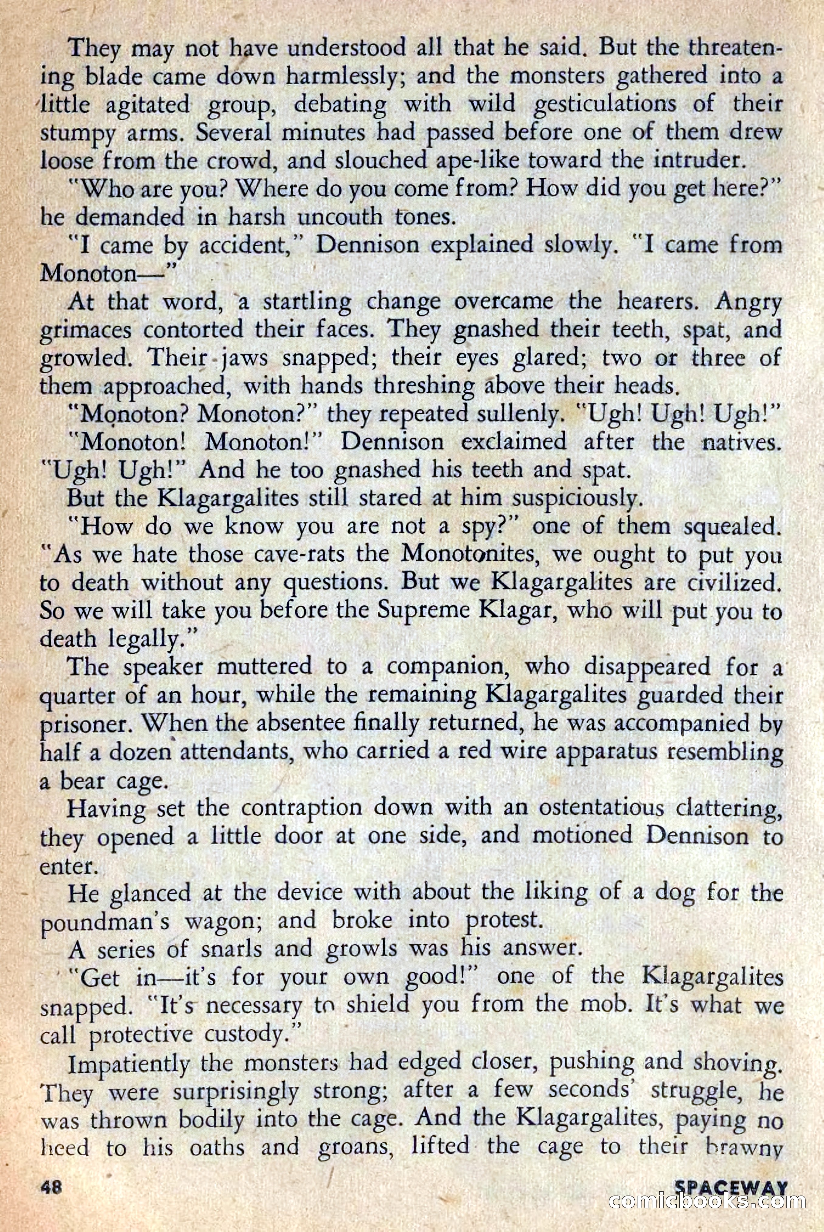 Spaceway, February 1954 — page 53 of 168