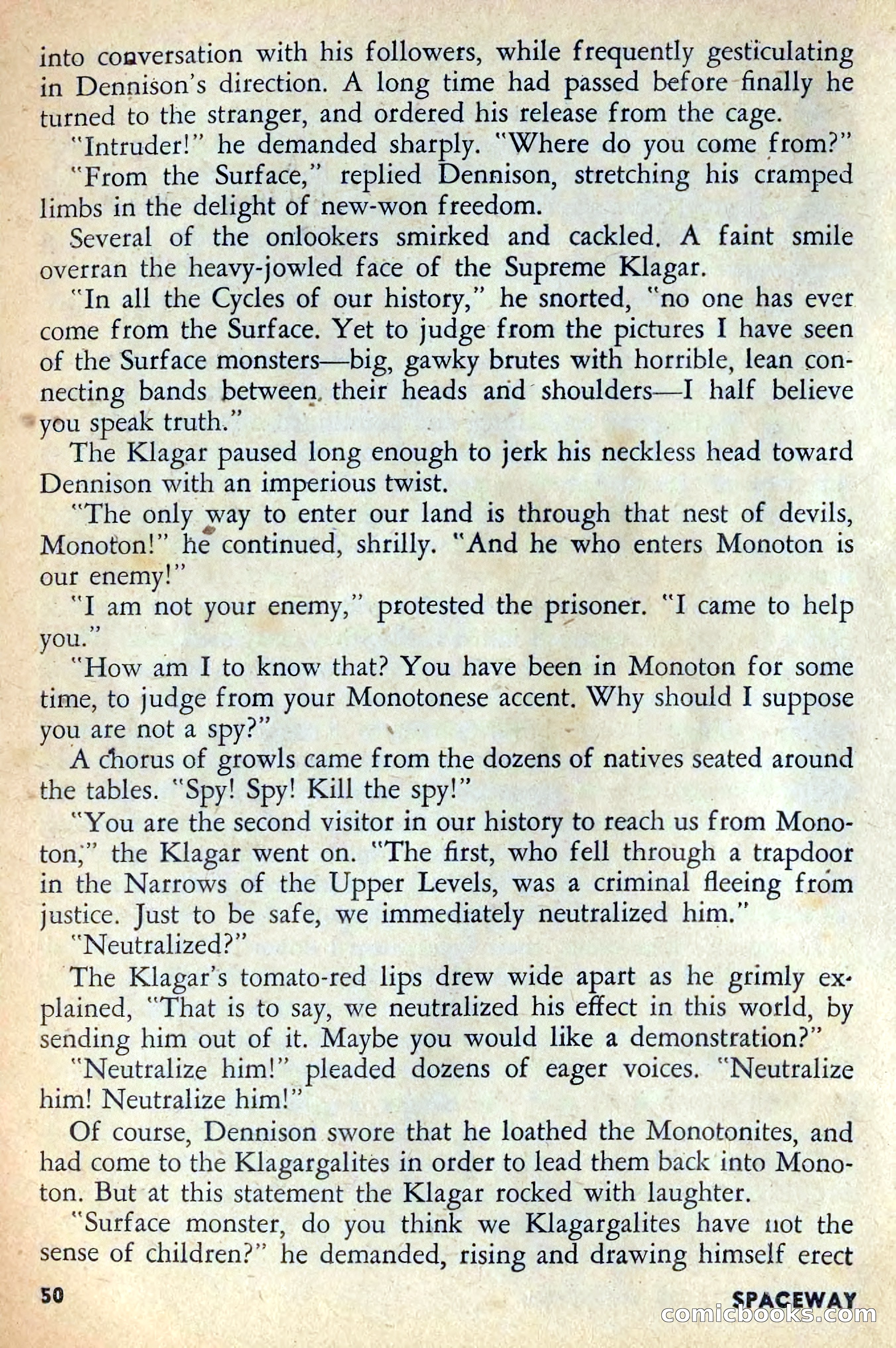 Spaceway, February 1954 — page 55 of 168