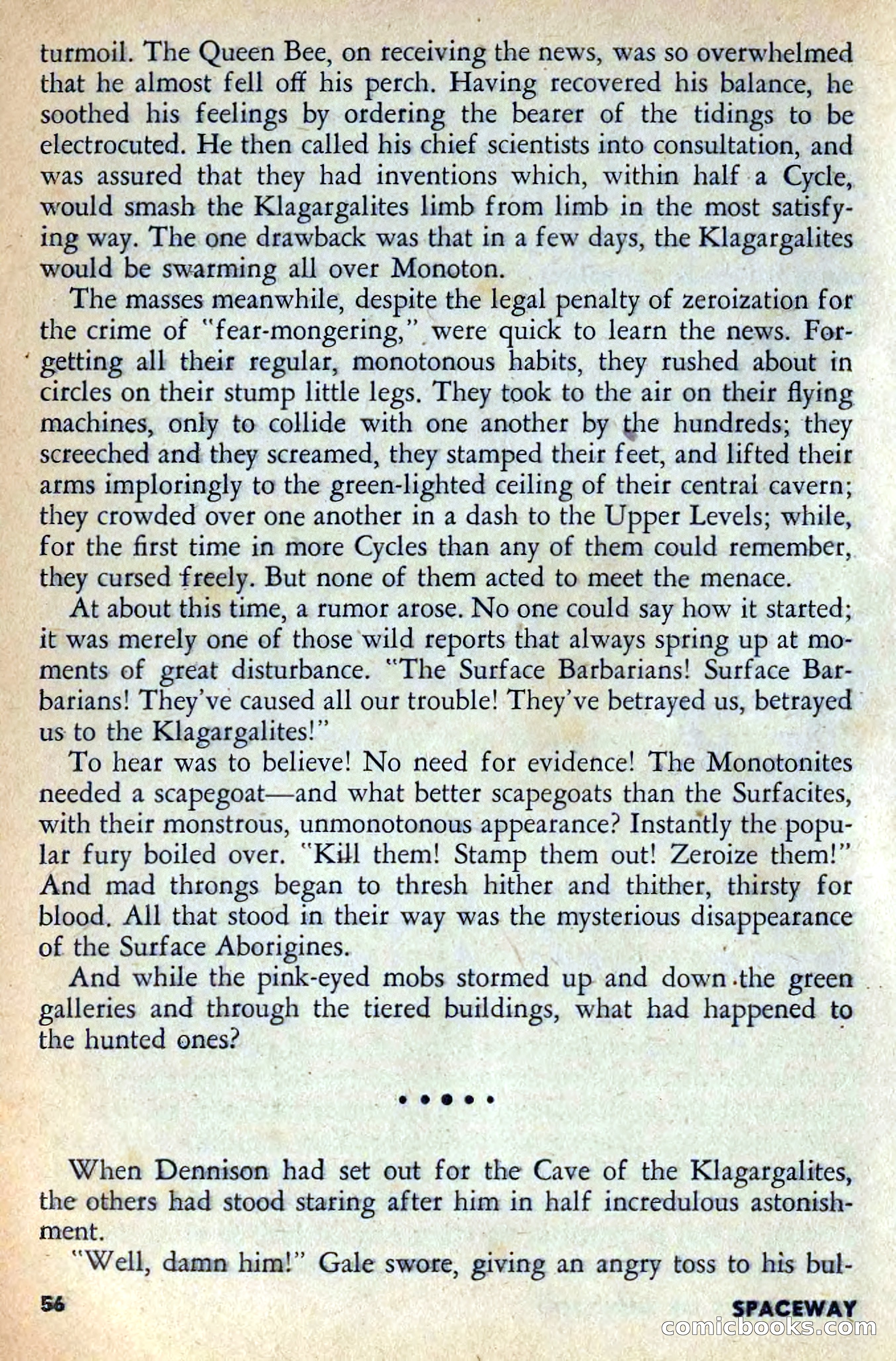 Spaceway, February 1954 — page 61 of 168