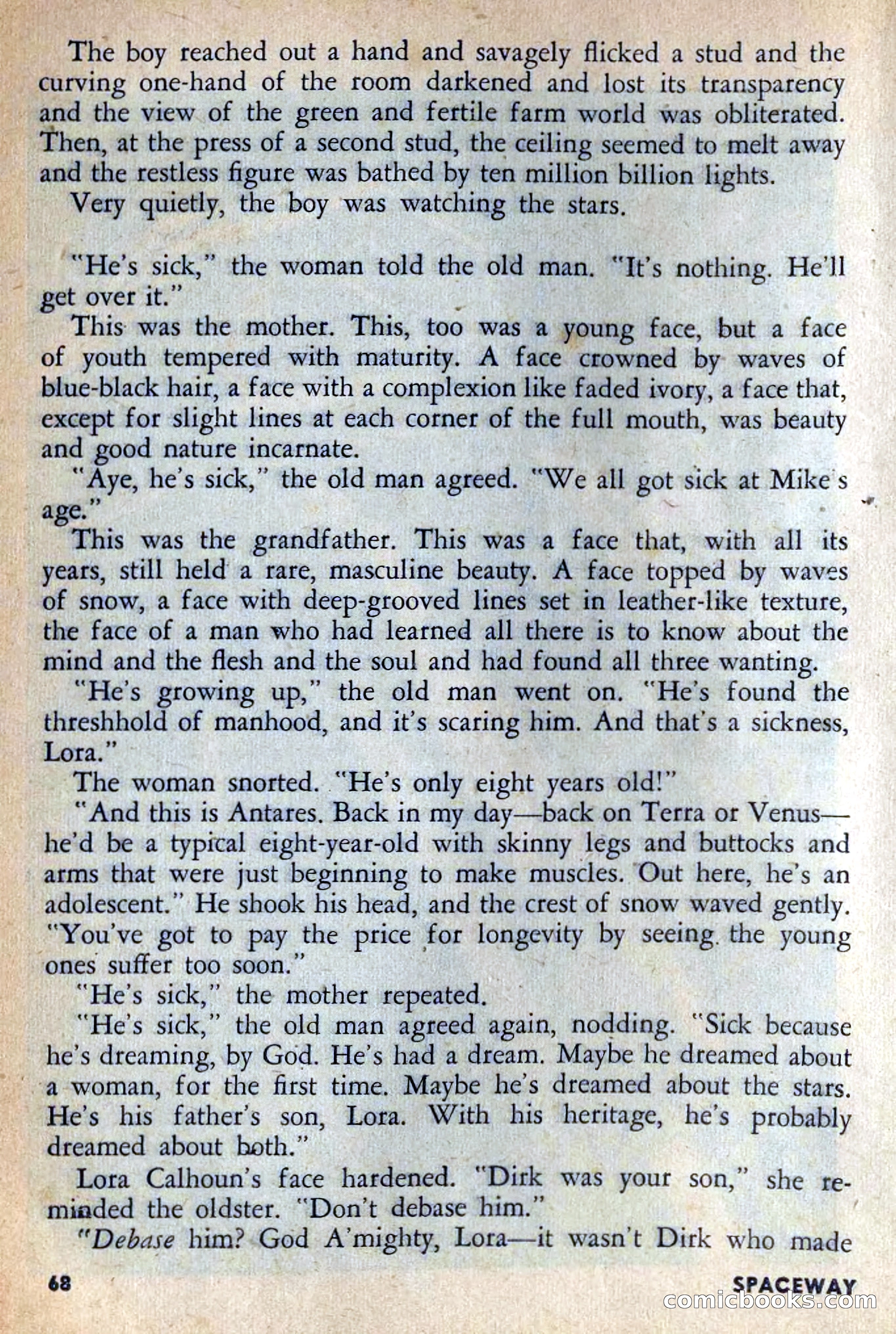 Spaceway, February 1954 — page 73 of 168